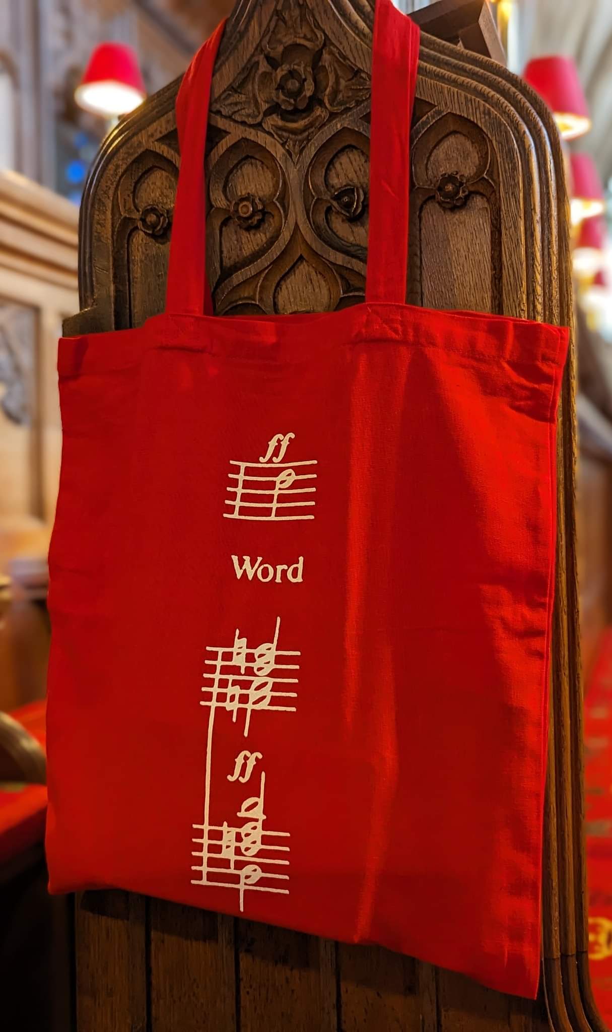 Word Tote Bag