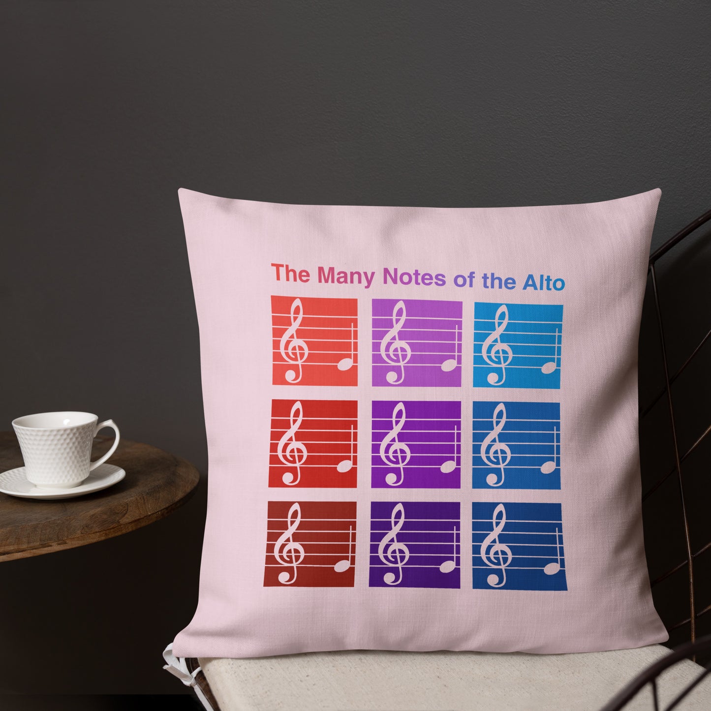 The Many Notes of the Alto Cushion