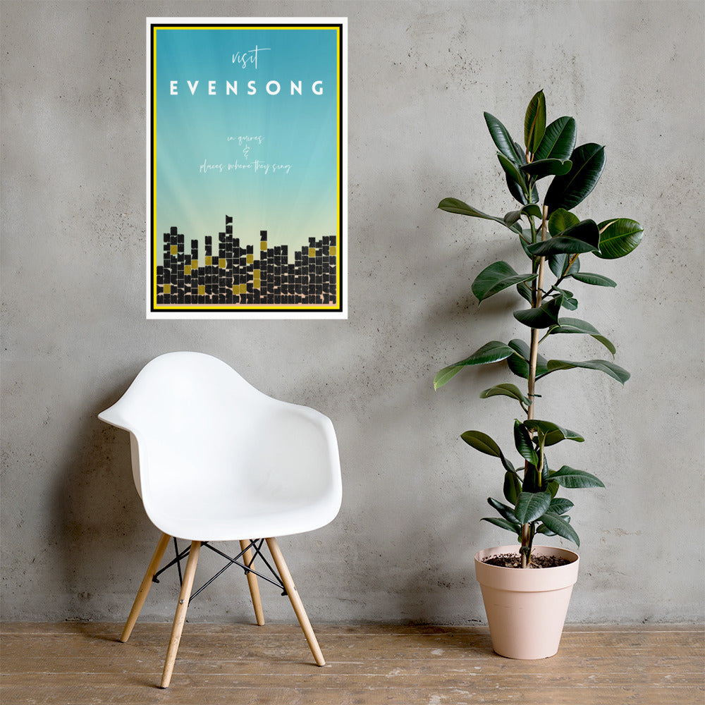 Visit Evensong Poster