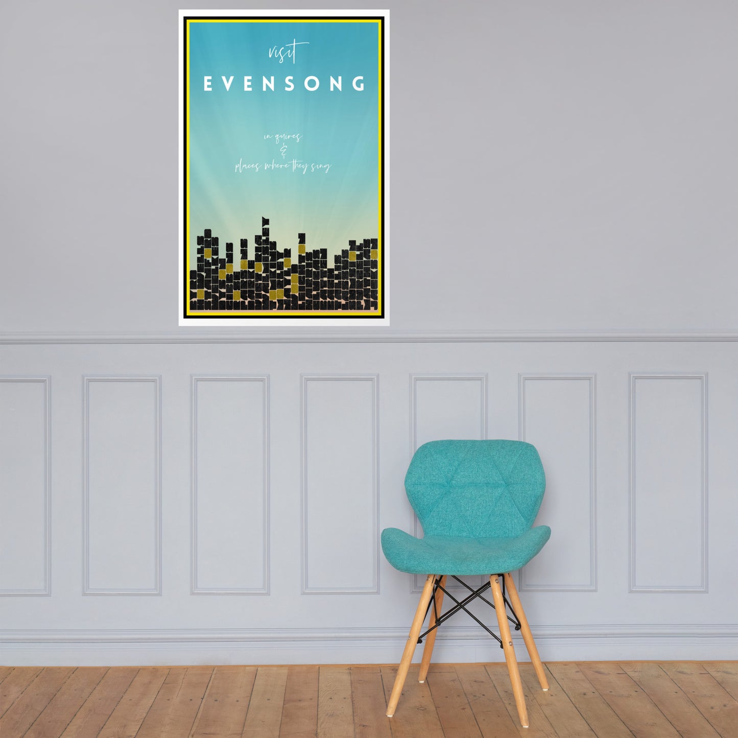 Visit Evensong Poster