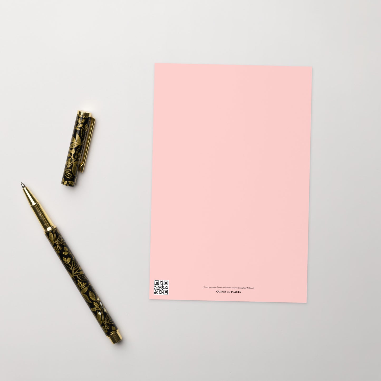 Valentine's Card - Love bade me welcome