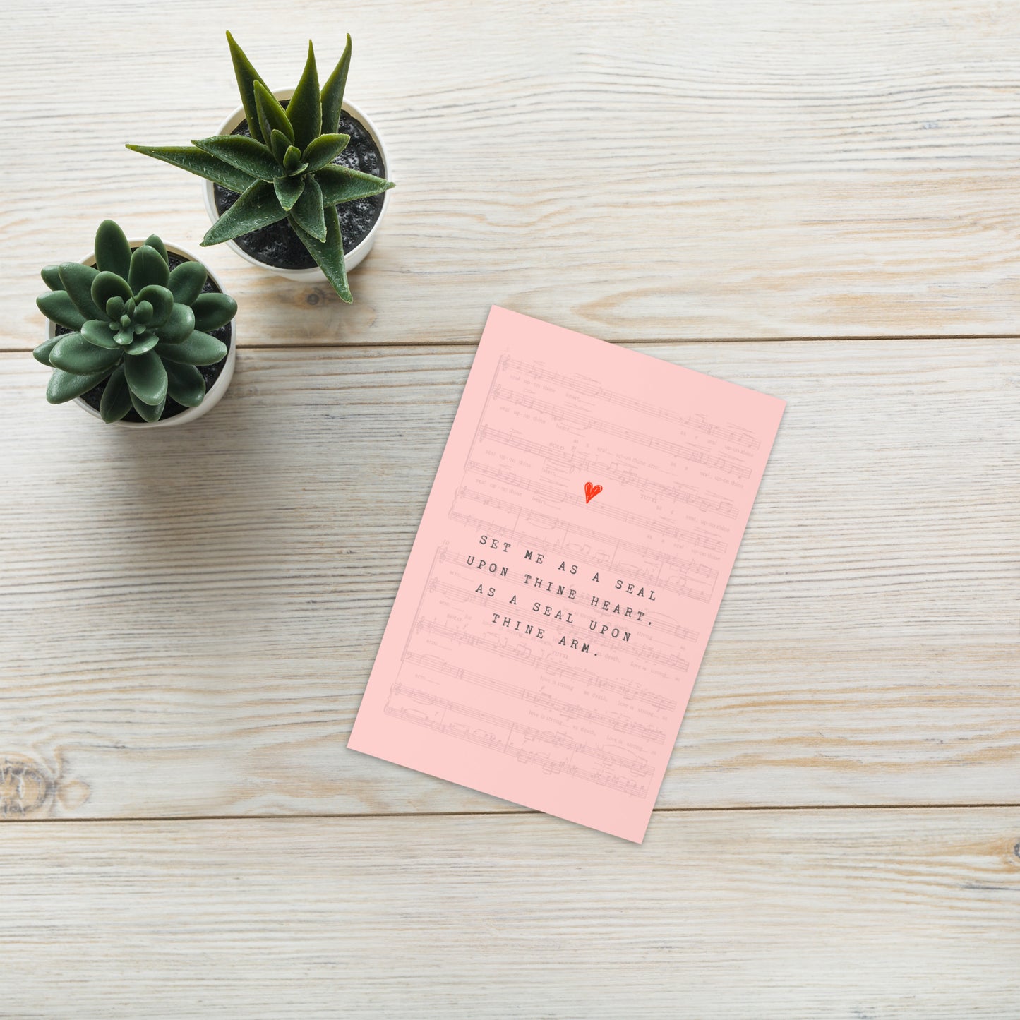 Valentine's Card - Set me as a seal