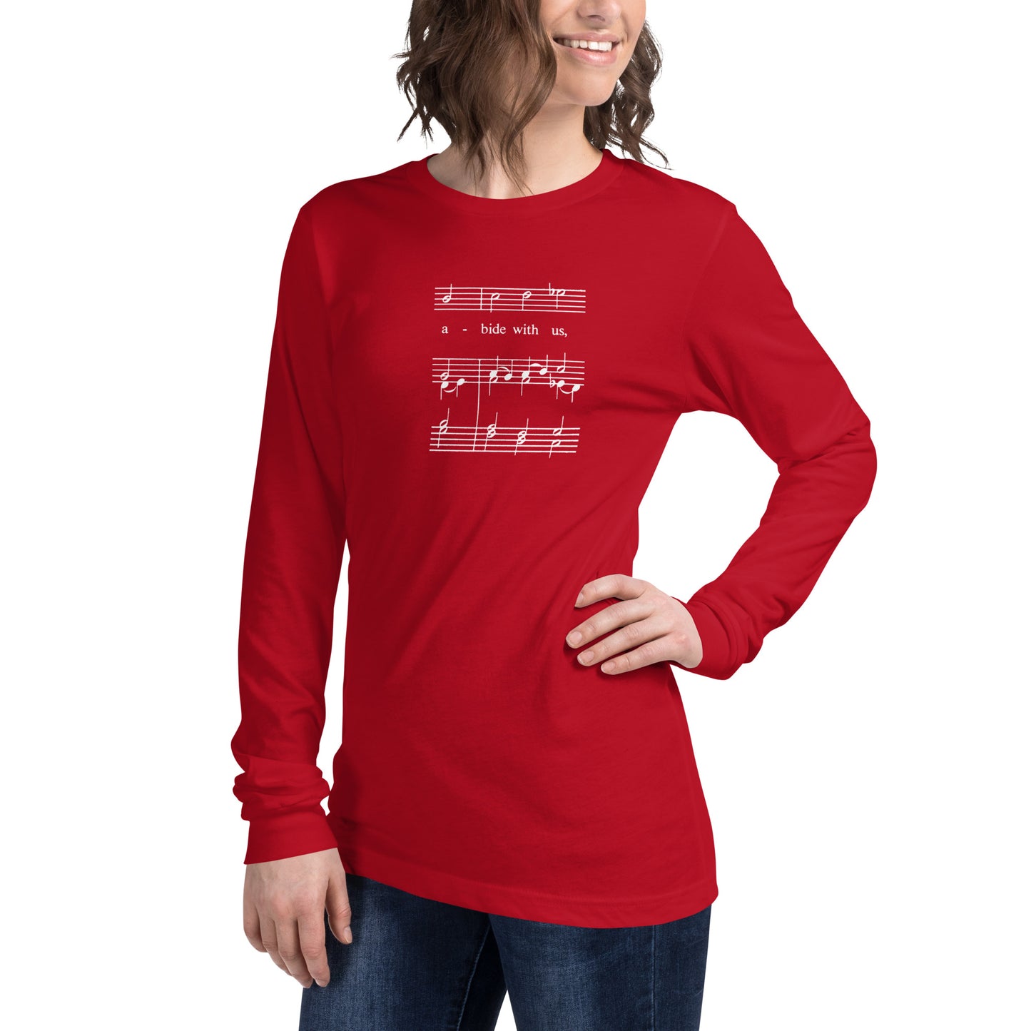 Abide - Christmas Unisex Long Sleeve Tee