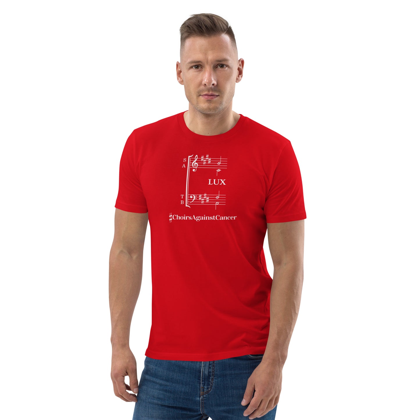 #ChoirsAgainstCancer Lux - Charity Unisex T-shirt