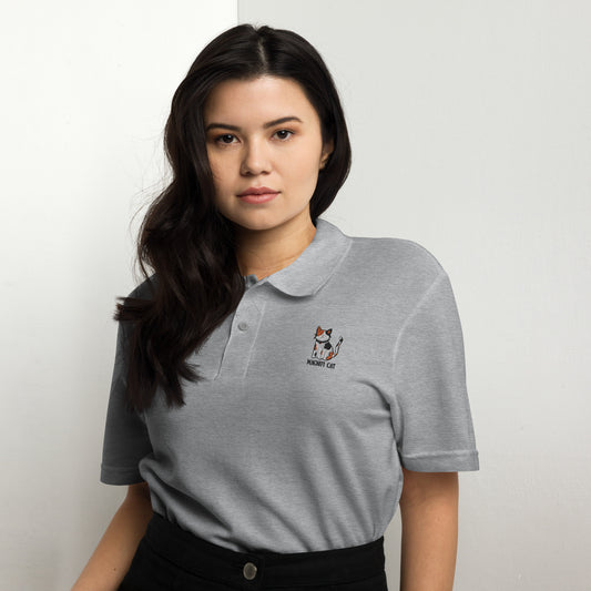 Magnifi Cat Unisex Polo Shirt (Signature Collection)