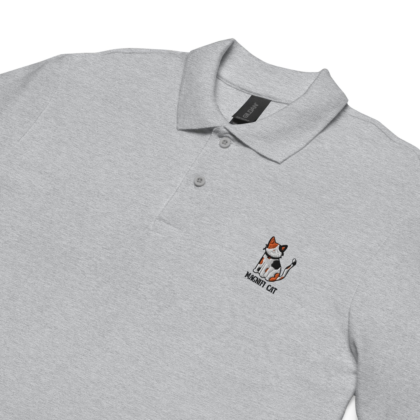 Magnifi Cat Unisex Polo Shirt (Signature Collection)