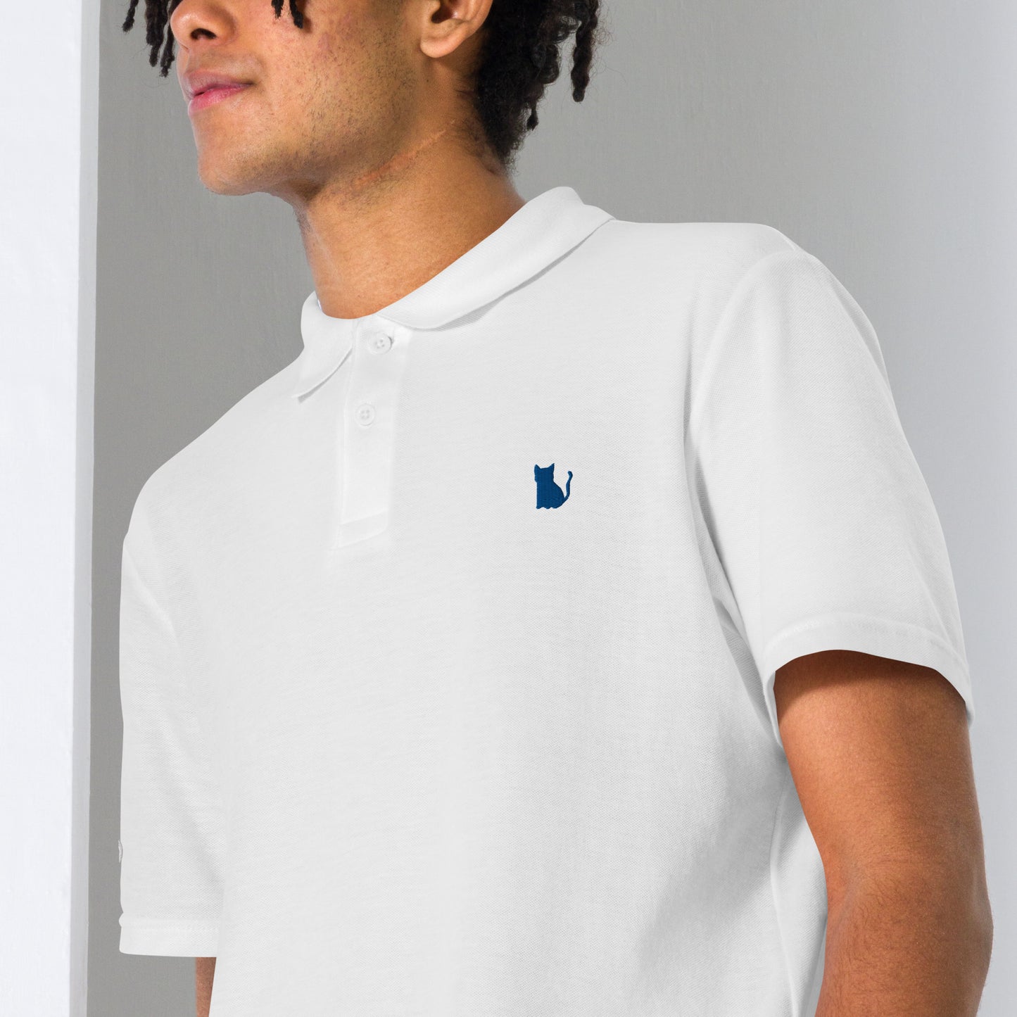 Magnifi Cat Silhouette - Unisex Polo Shirt (Signature Collection)