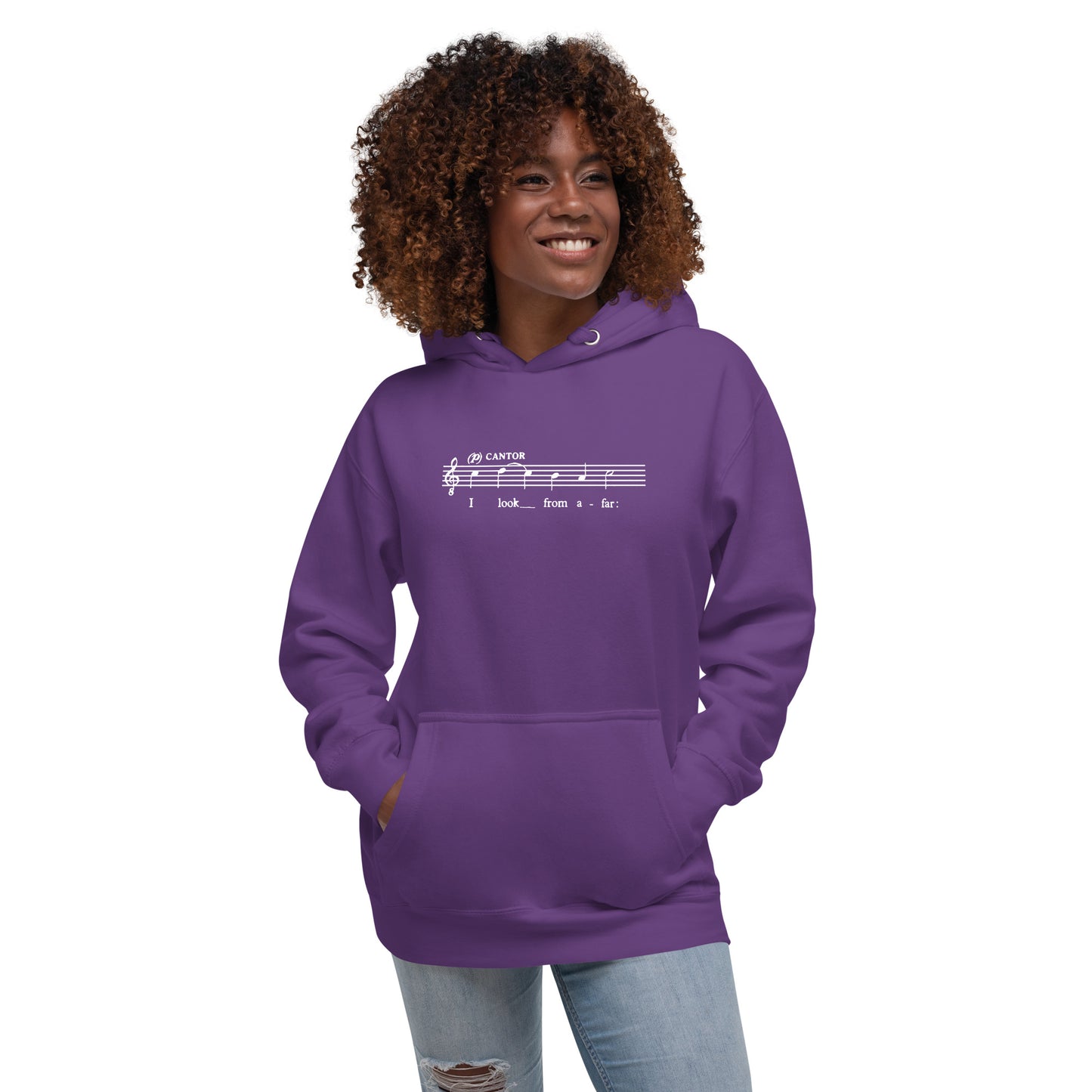 I look from afar - Advent Unisex Hoodie