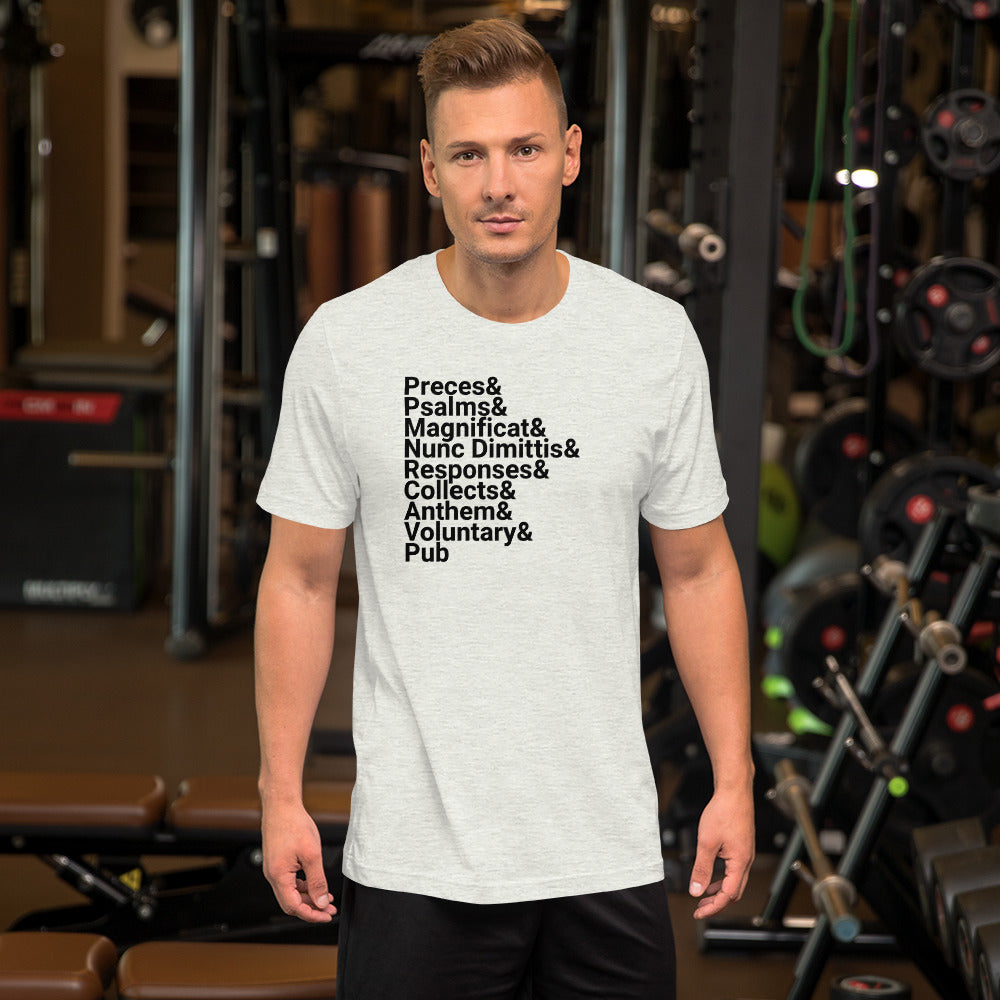Evensong & Pub (hymnless edition!) - Unisex T-shirt