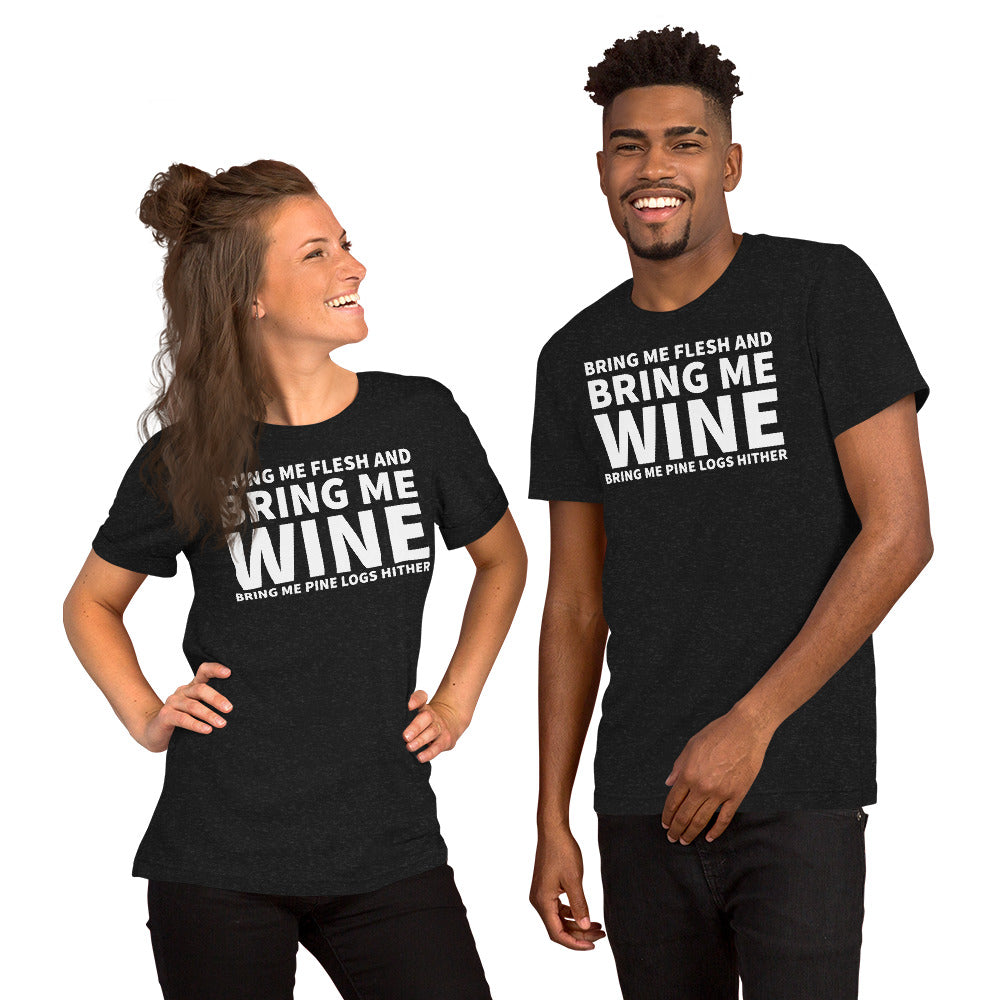 Bring Me Wine - Christmas Unisex T-Shirt