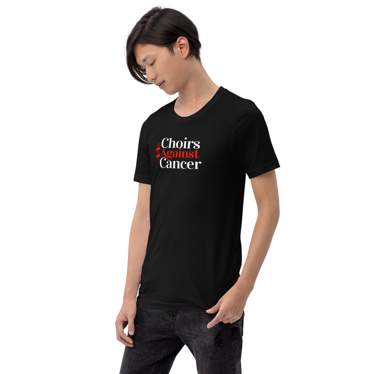 #ChoirsAgainstCancer- Charity Unisex T-shirt