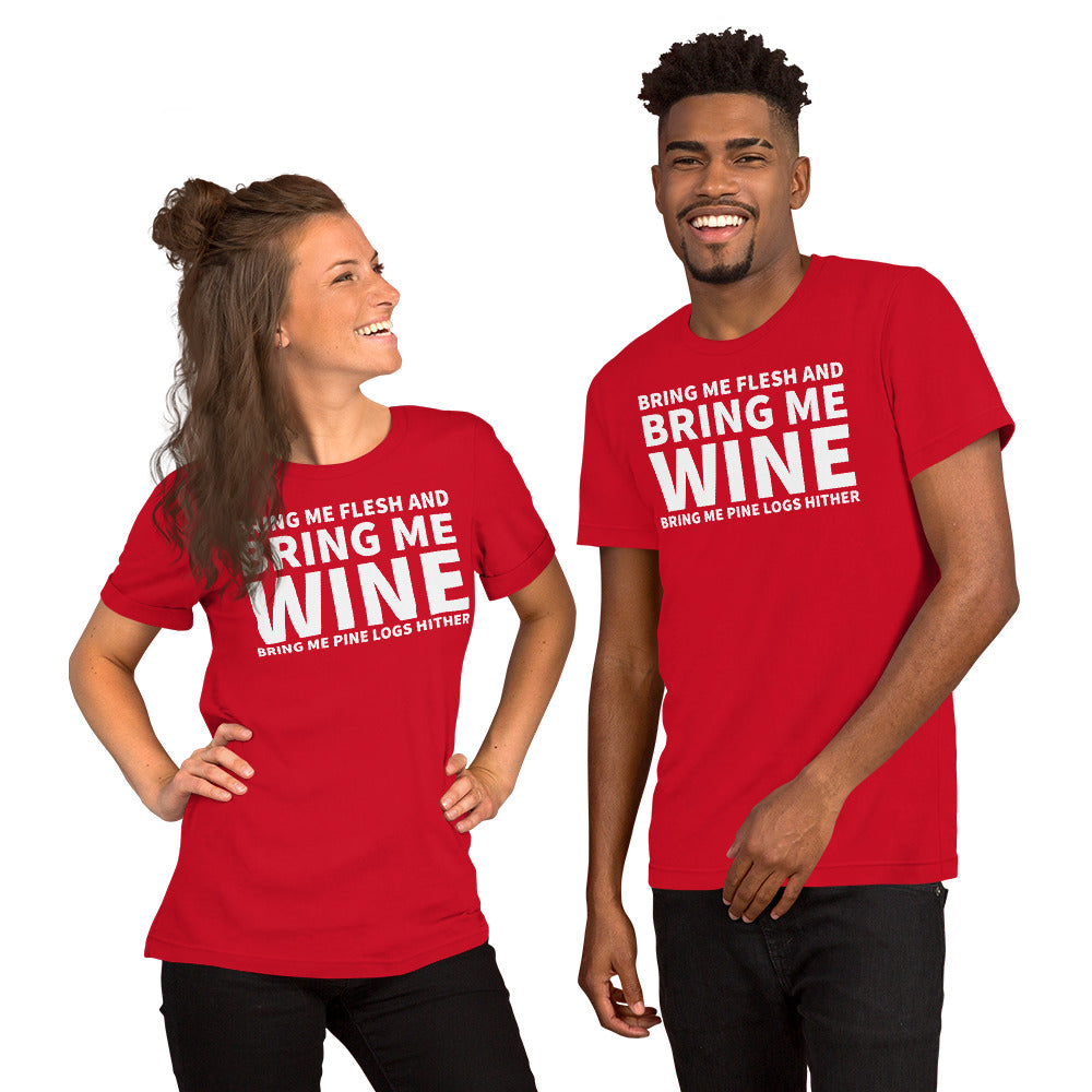 Bring Me Wine - Christmas Unisex T-Shirt