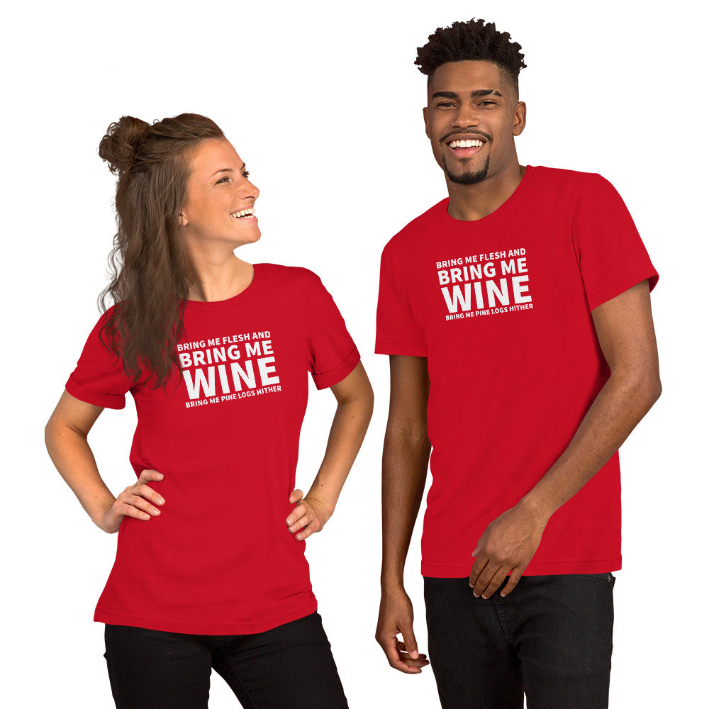Bring me wine - Christmas Unisex T-shirt