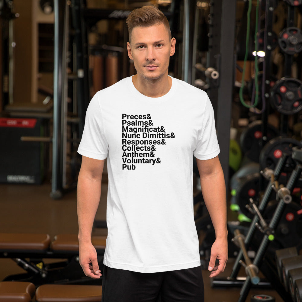 Evensong & Pub (hymnless edition!) - Unisex T-shirt