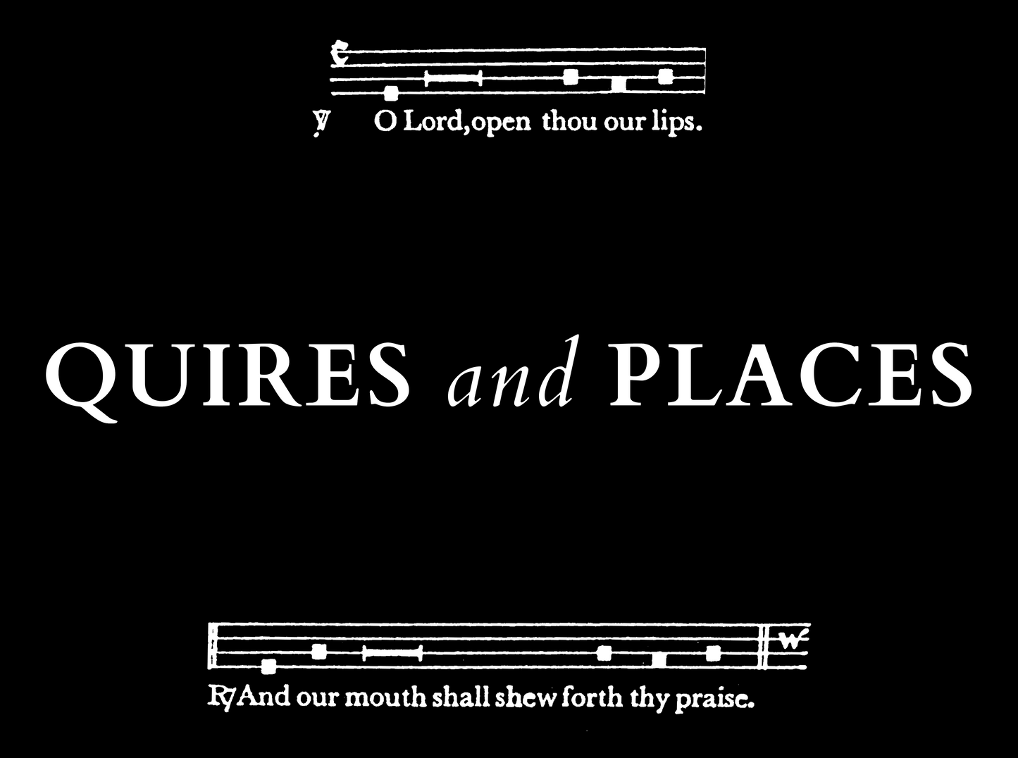 O lord, open thou our lips - Pint Glass