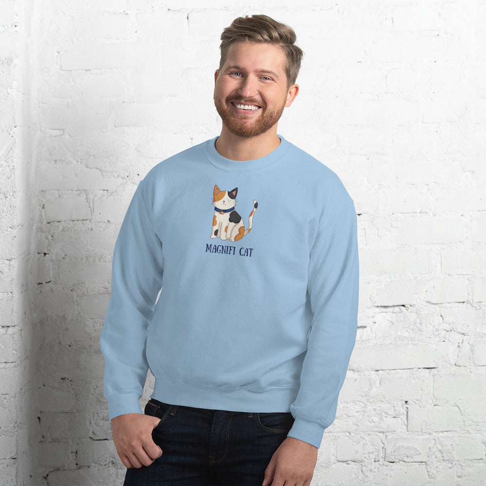 Magnifi Cat - Unisex Sweatshirt