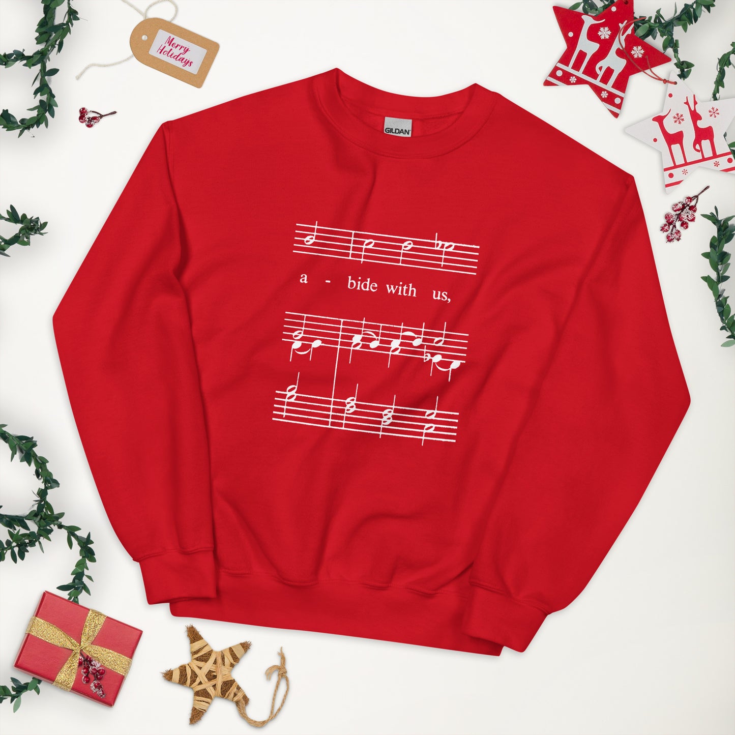Abide - Christmas Unisex Sweatshirt