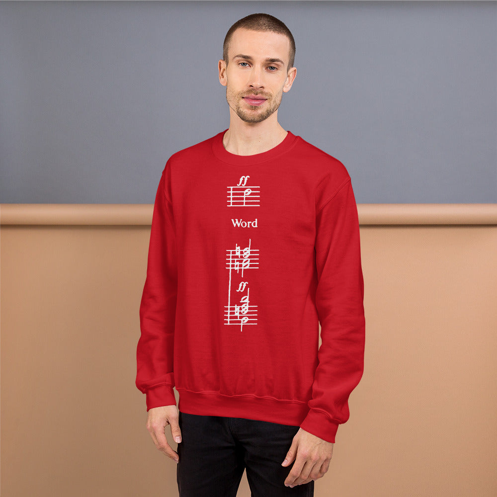 Word - Christmas Unisex Sweatshirt