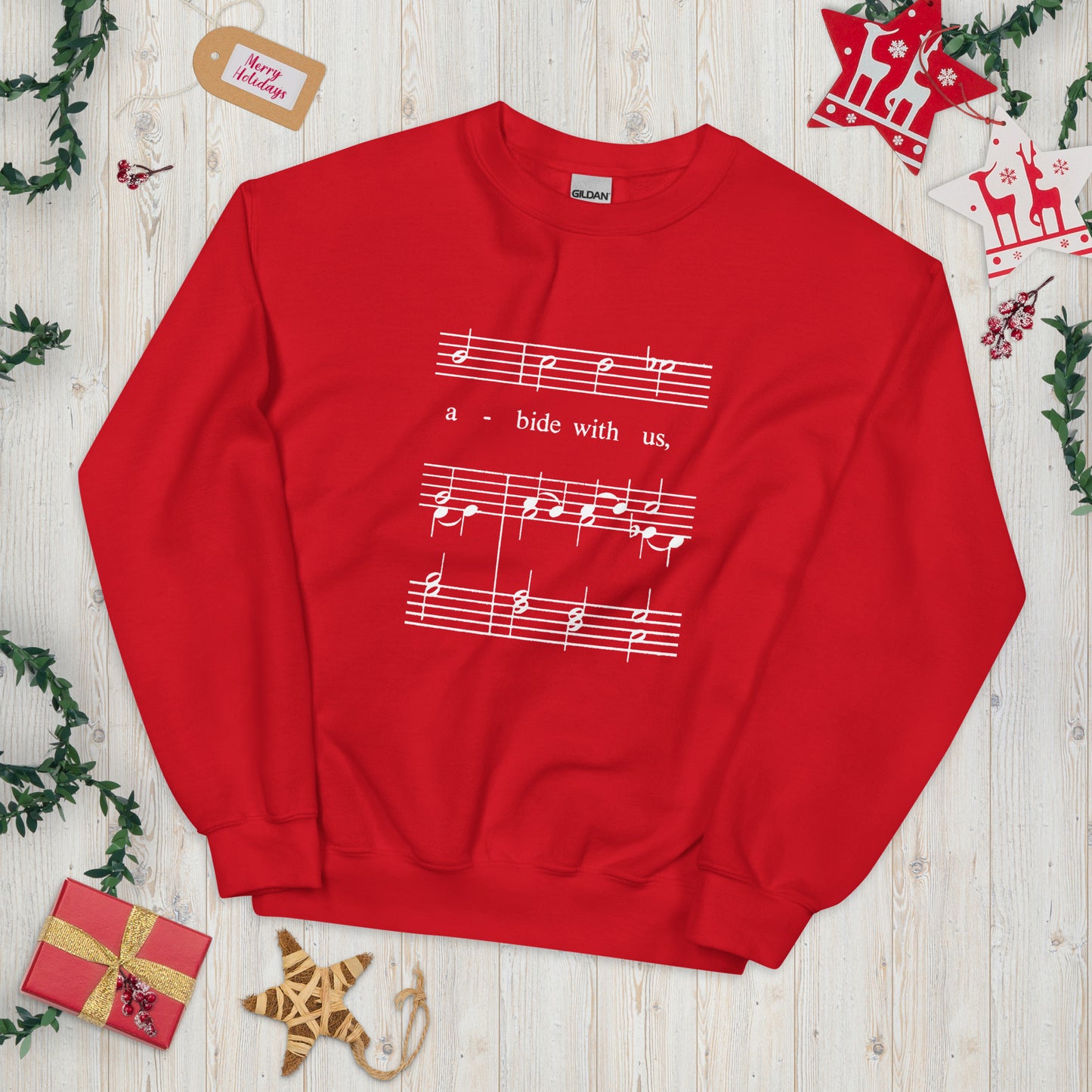 Abide - Christmas Unisex Sweatshirt