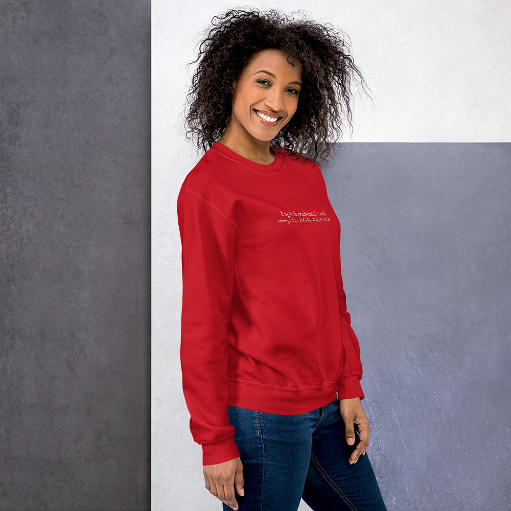 Arranged by Willcocks Unisex Sweatshirt