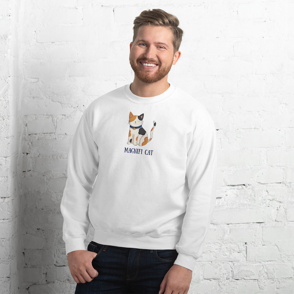 Magnifi Cat - Unisex Sweatshirt