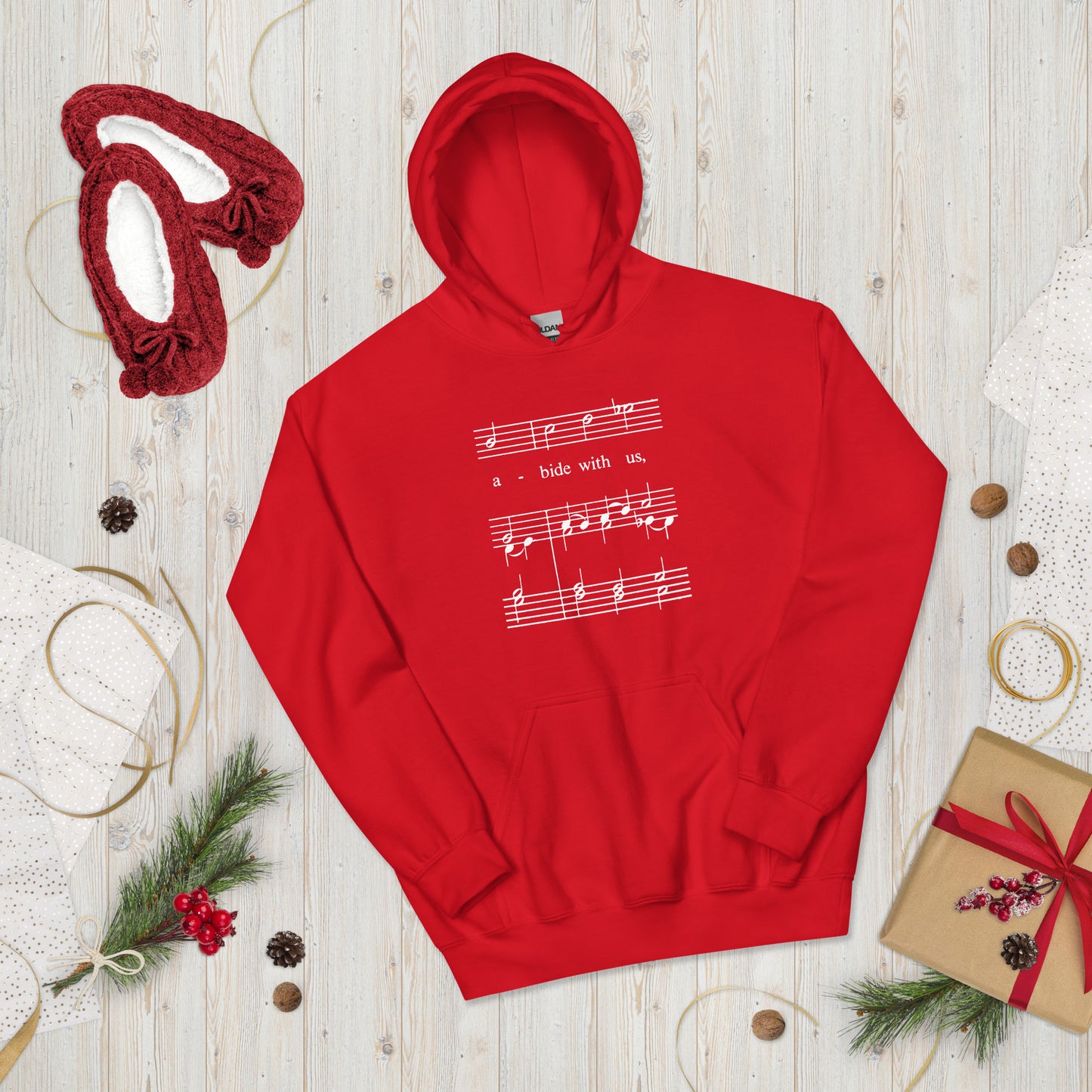 Abide - Christmas Unisex Hoodie
