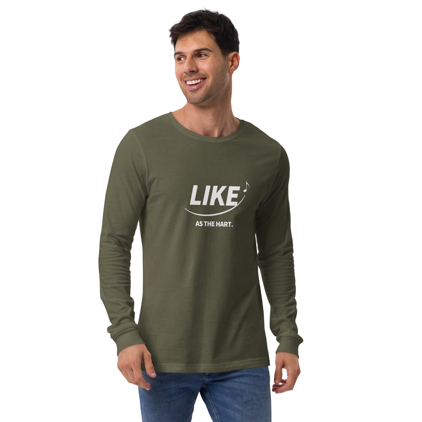 Like as the Hart - Unisex Long Sleeve Tee