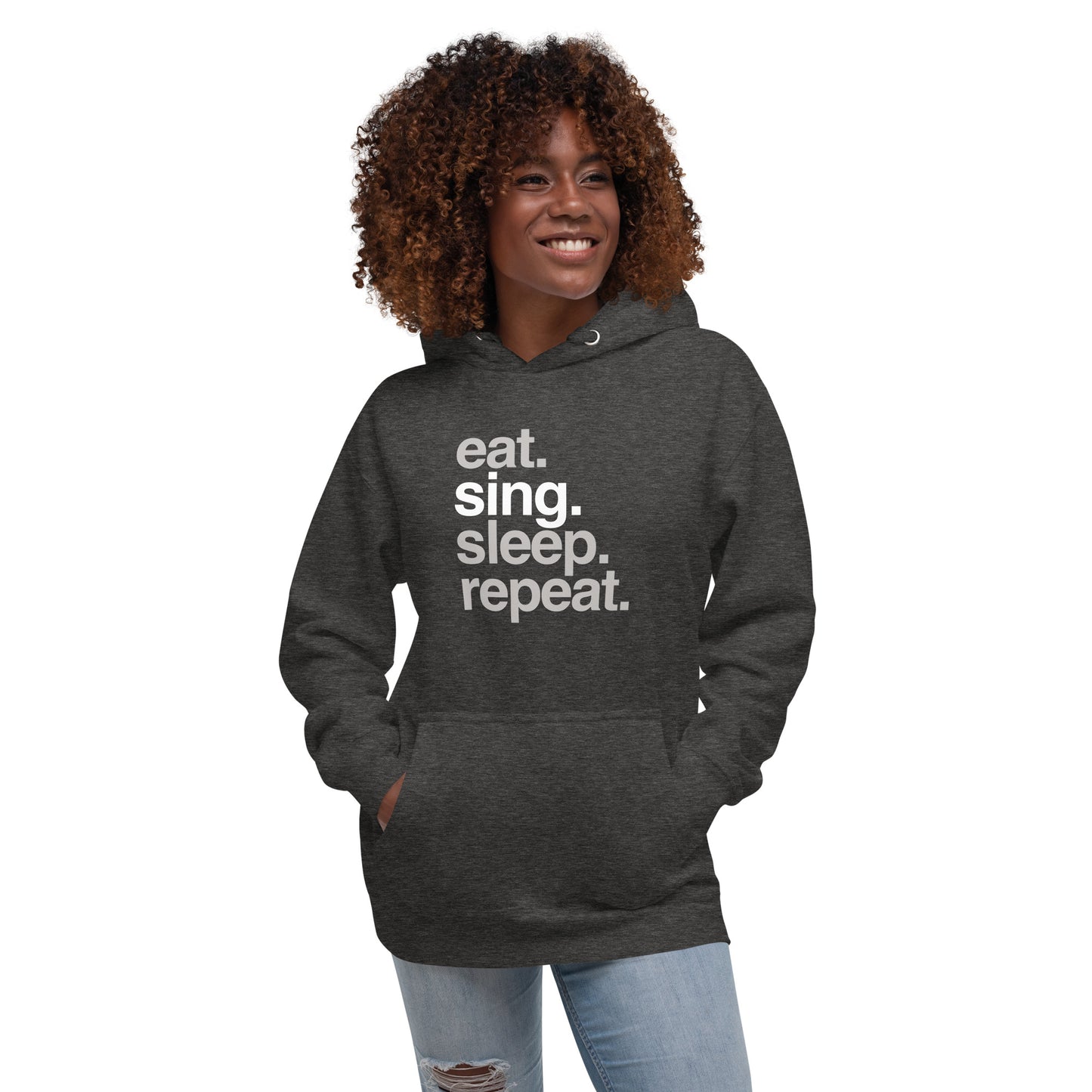 eat sing sleep repeat - Unisex Hoodie