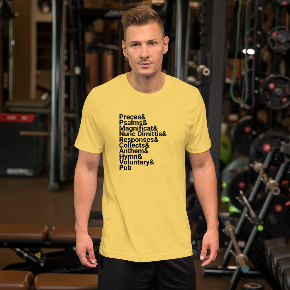 Evensong & Pub - Unisex T-Shirt