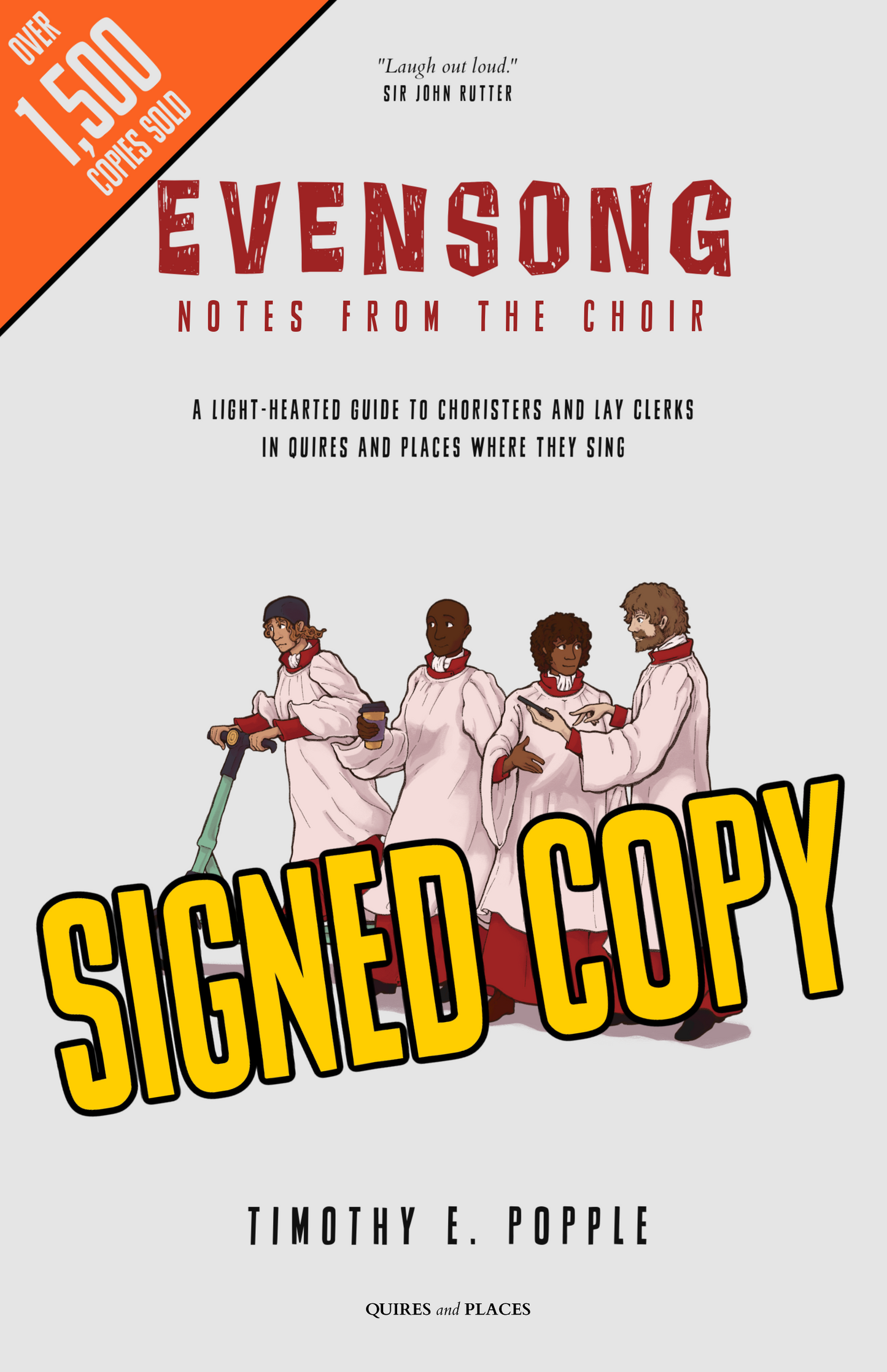 Evensong - Notes from the Choir (SIGNED BY THE AUTHOR)