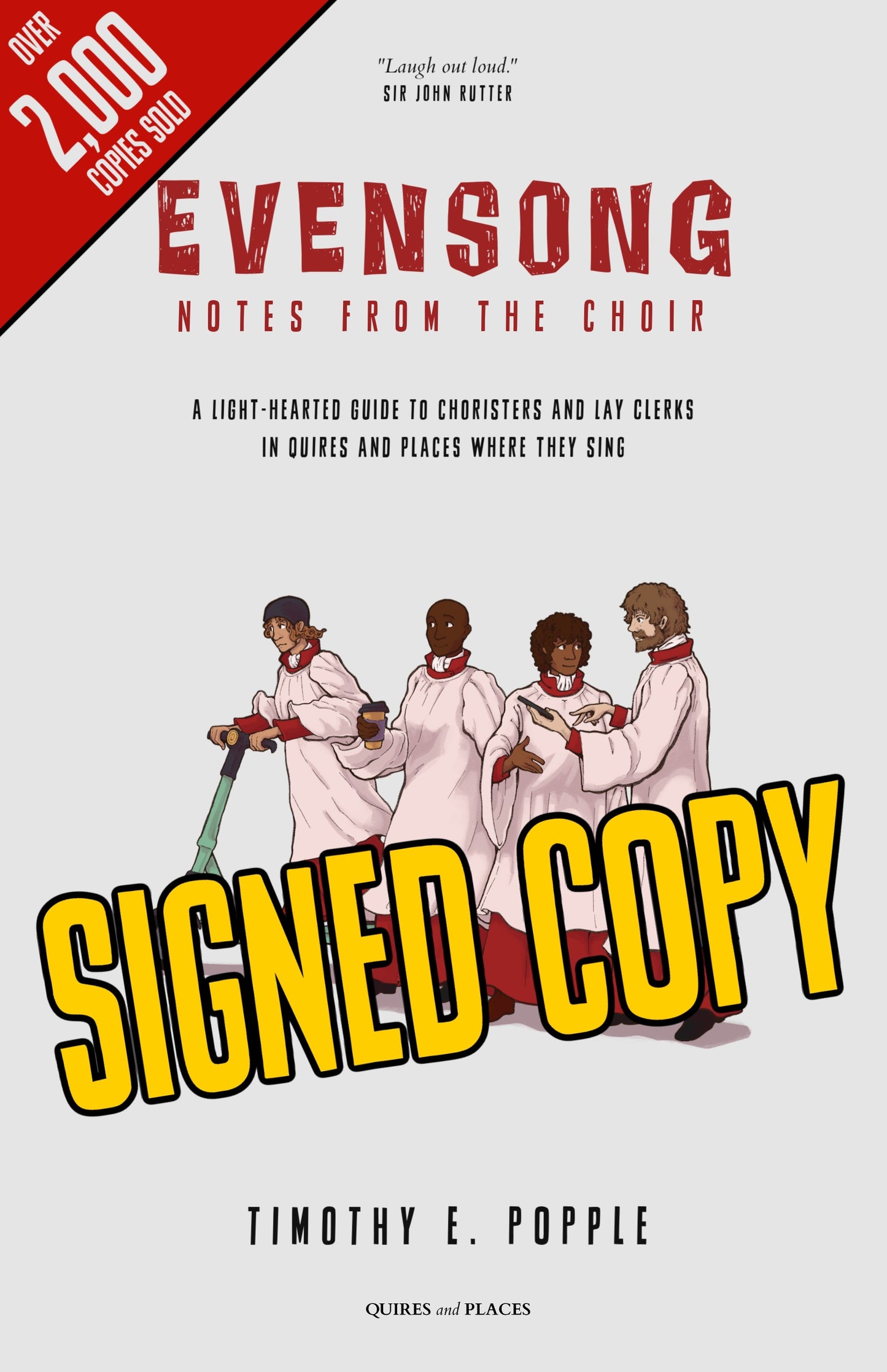 Evensong - Notes from the Choir (SIGNED BY THE AUTHOR)