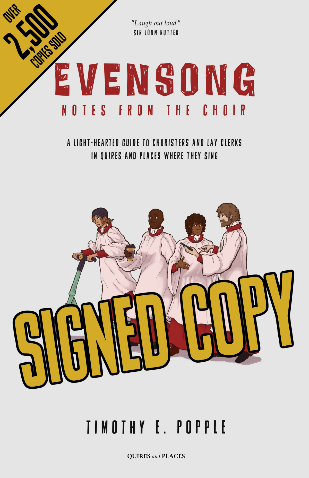 Evensong - Notes from the Choir (SIGNED BY THE AUTHOR)