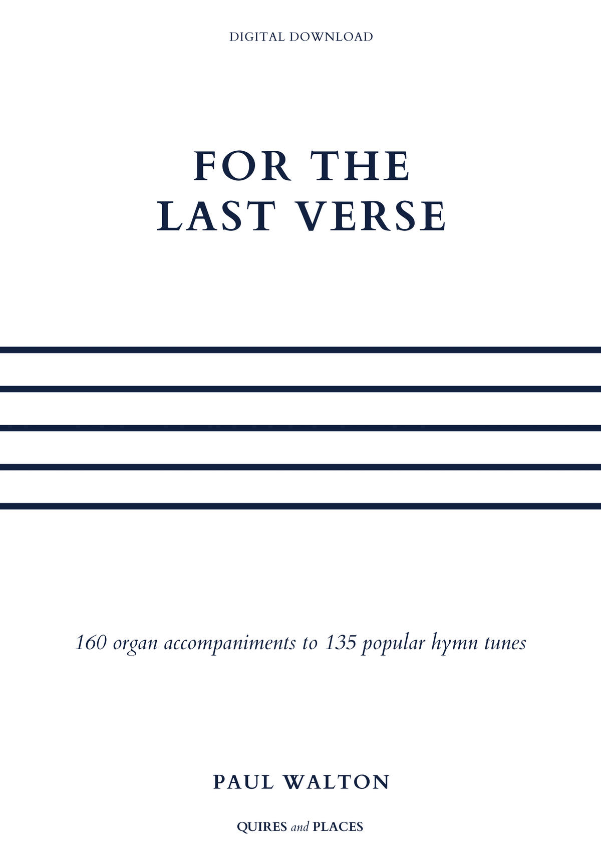 For The Last Verse (Digital Download) (Paul Walton