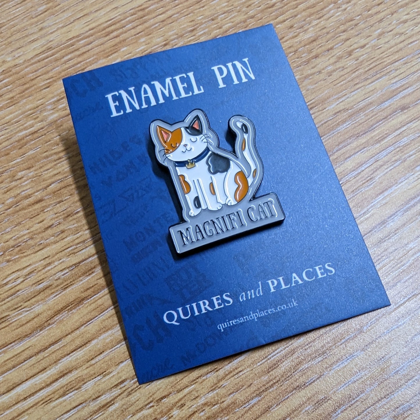 Magnifi Cat Enamel Pin