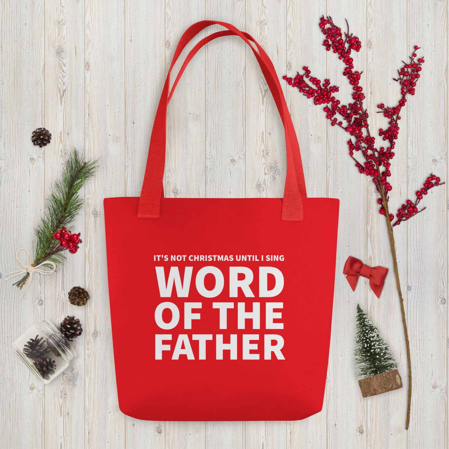 Word of the Father Tote Bag