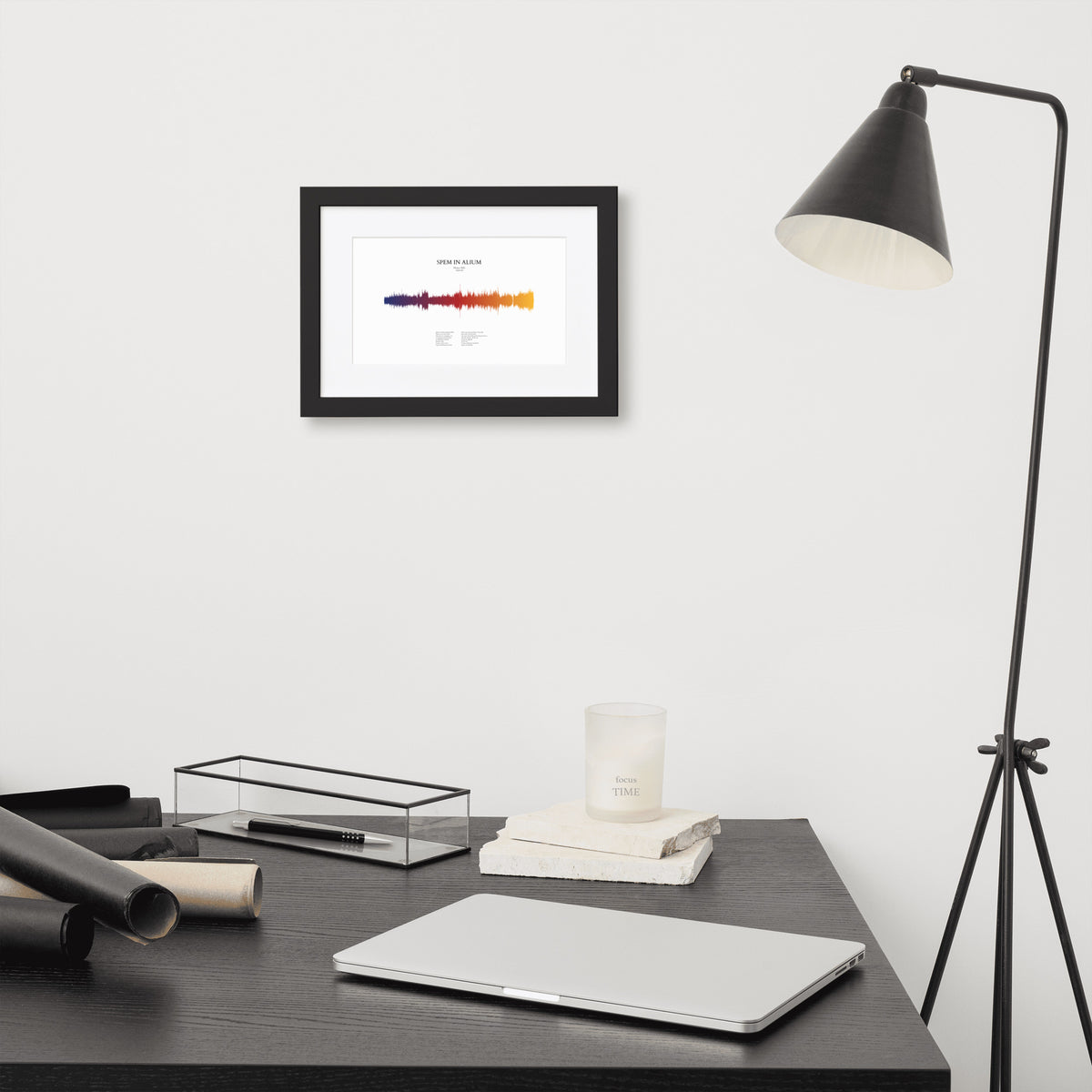 Spem in Alium - Soundwave Framed Poster