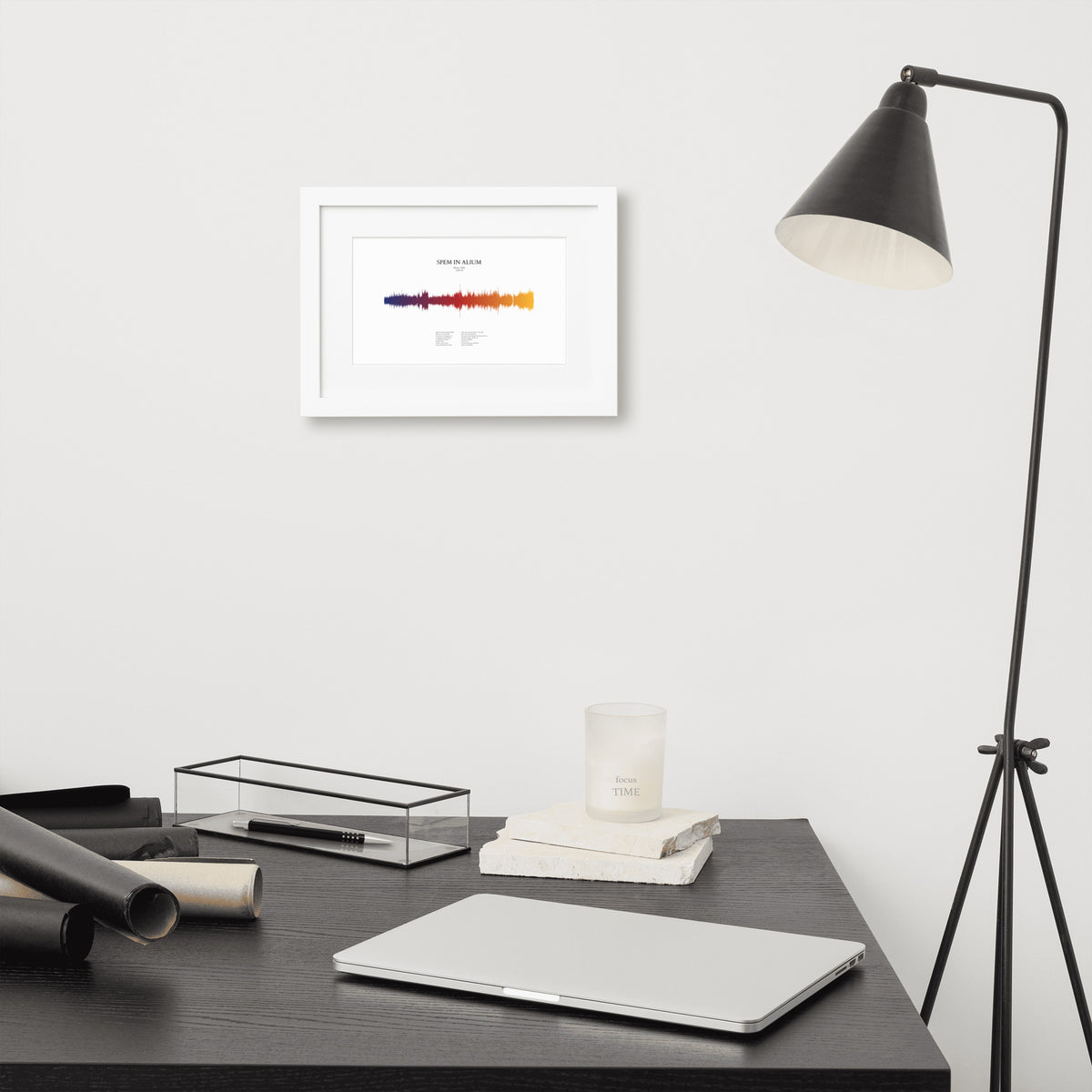 Spem in Alium - Soundwave Framed Poster