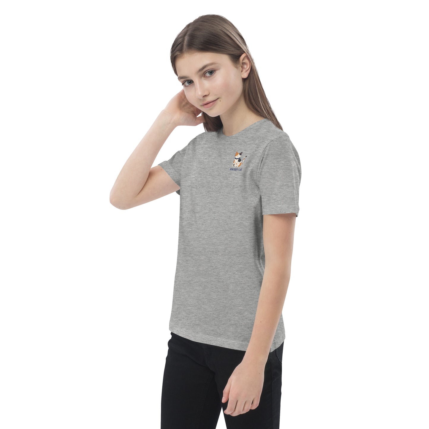 Magnifi Cat - Kids T-shirt (Pocket)