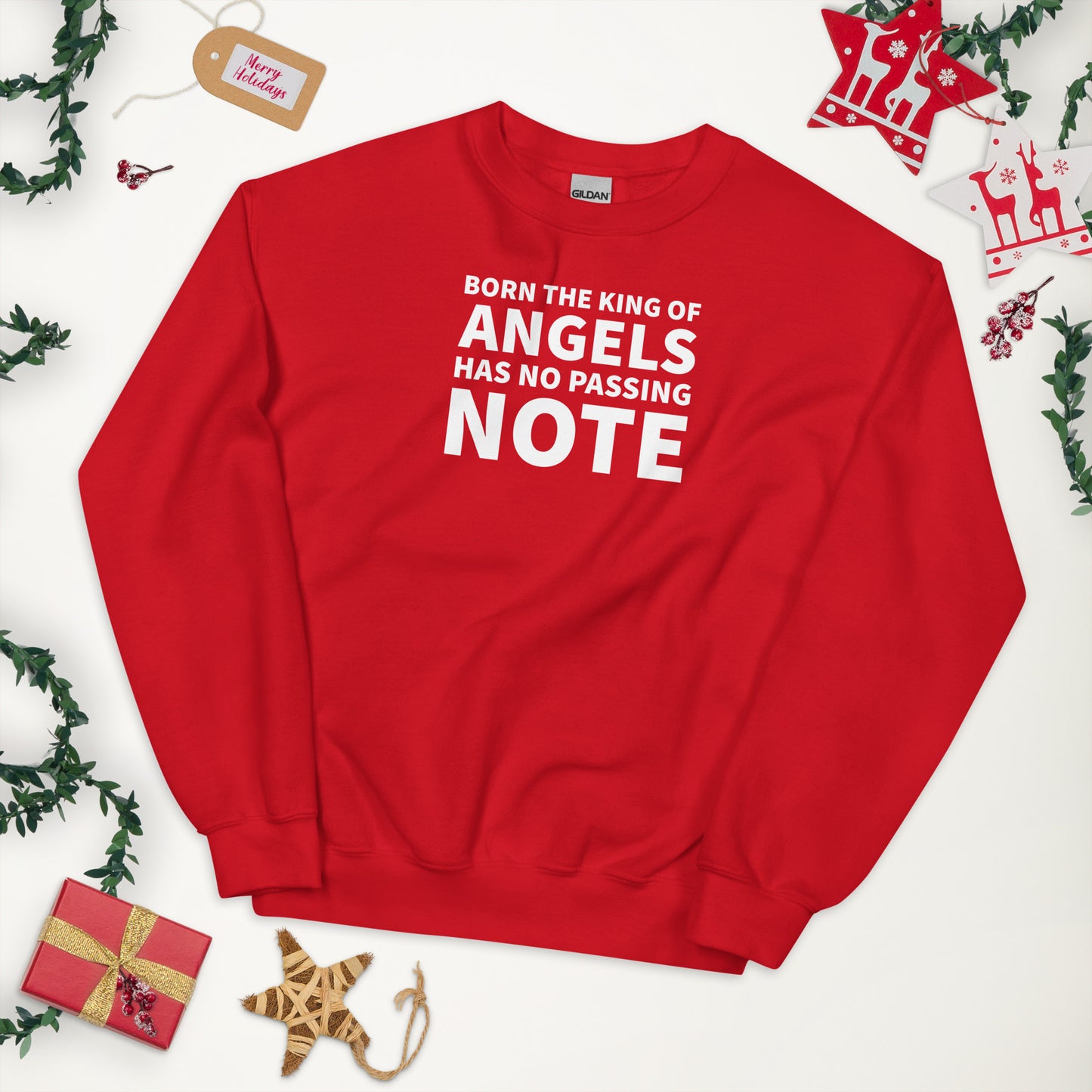 Passing Note - Christmas Unisex Sweatshirt