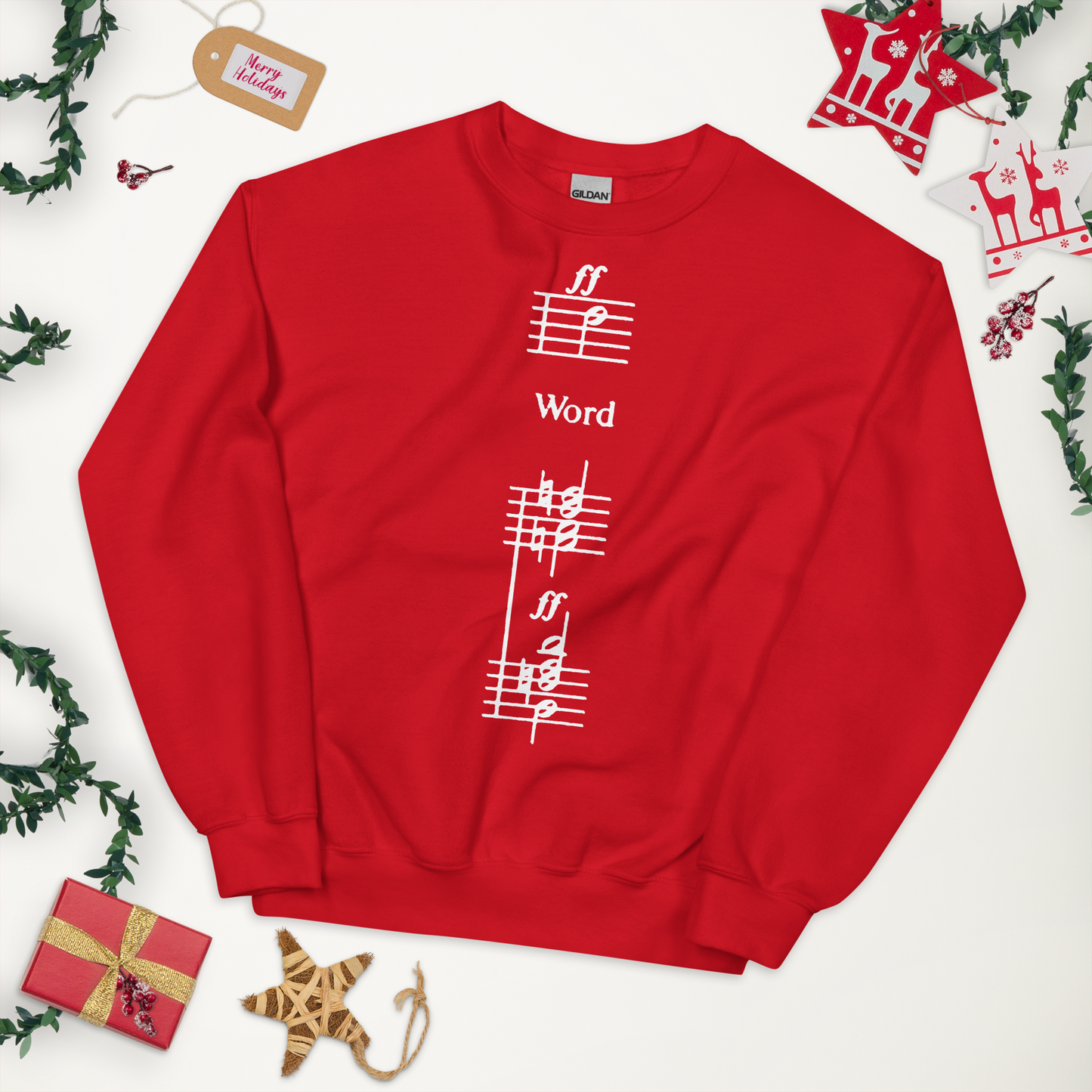 Word - Christmas Unisex Sweatshirt