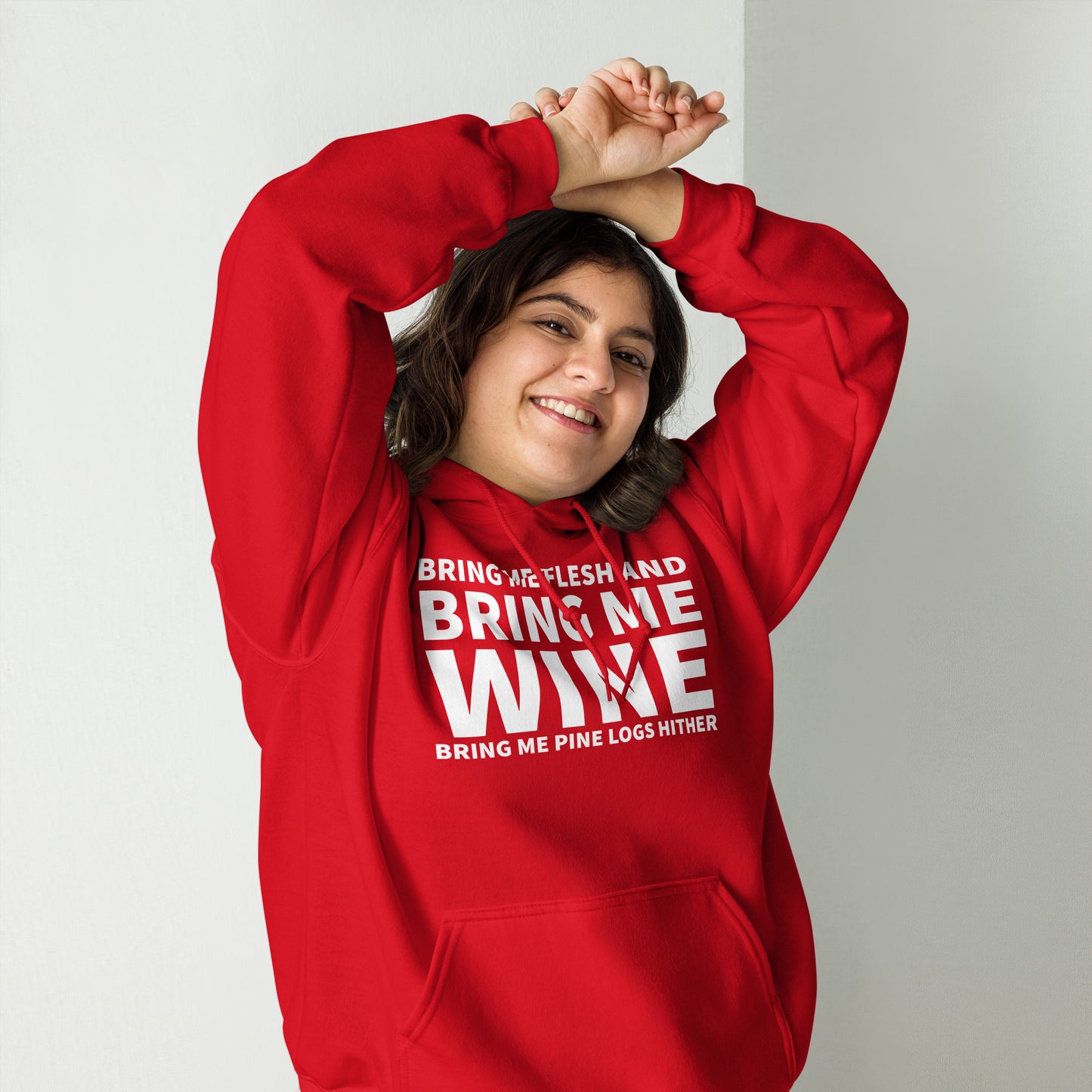 Bring Me Wine - Christmas Unisex Hoodie