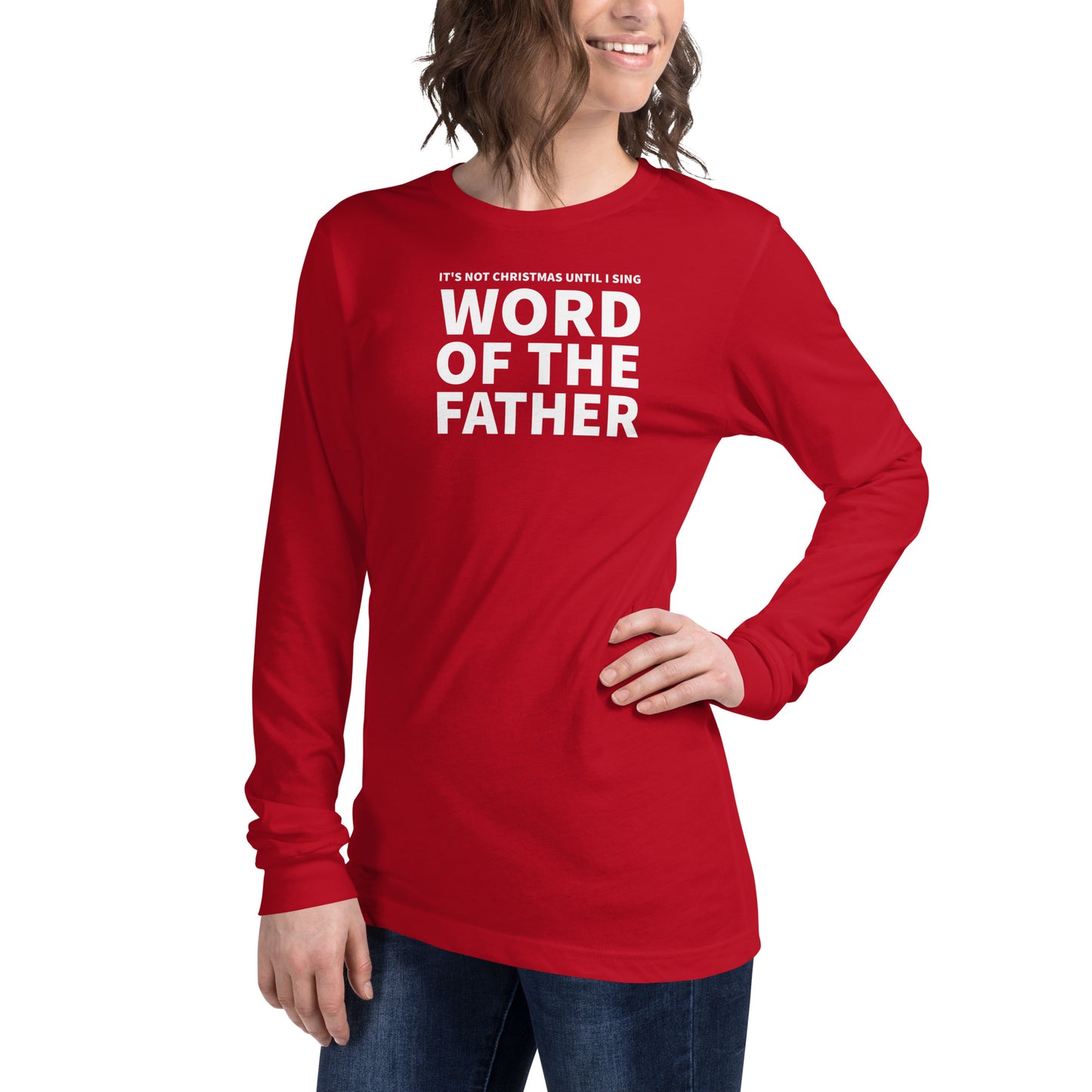 Word of the Father - Christmas Unisex Long Sleeve Tee