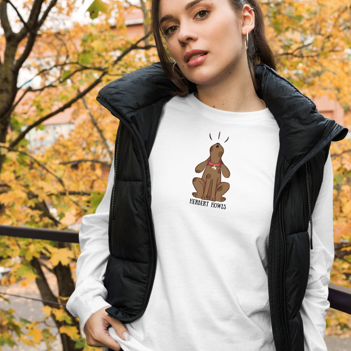 Herbert Howls - Unisex Long Sleeve Tee