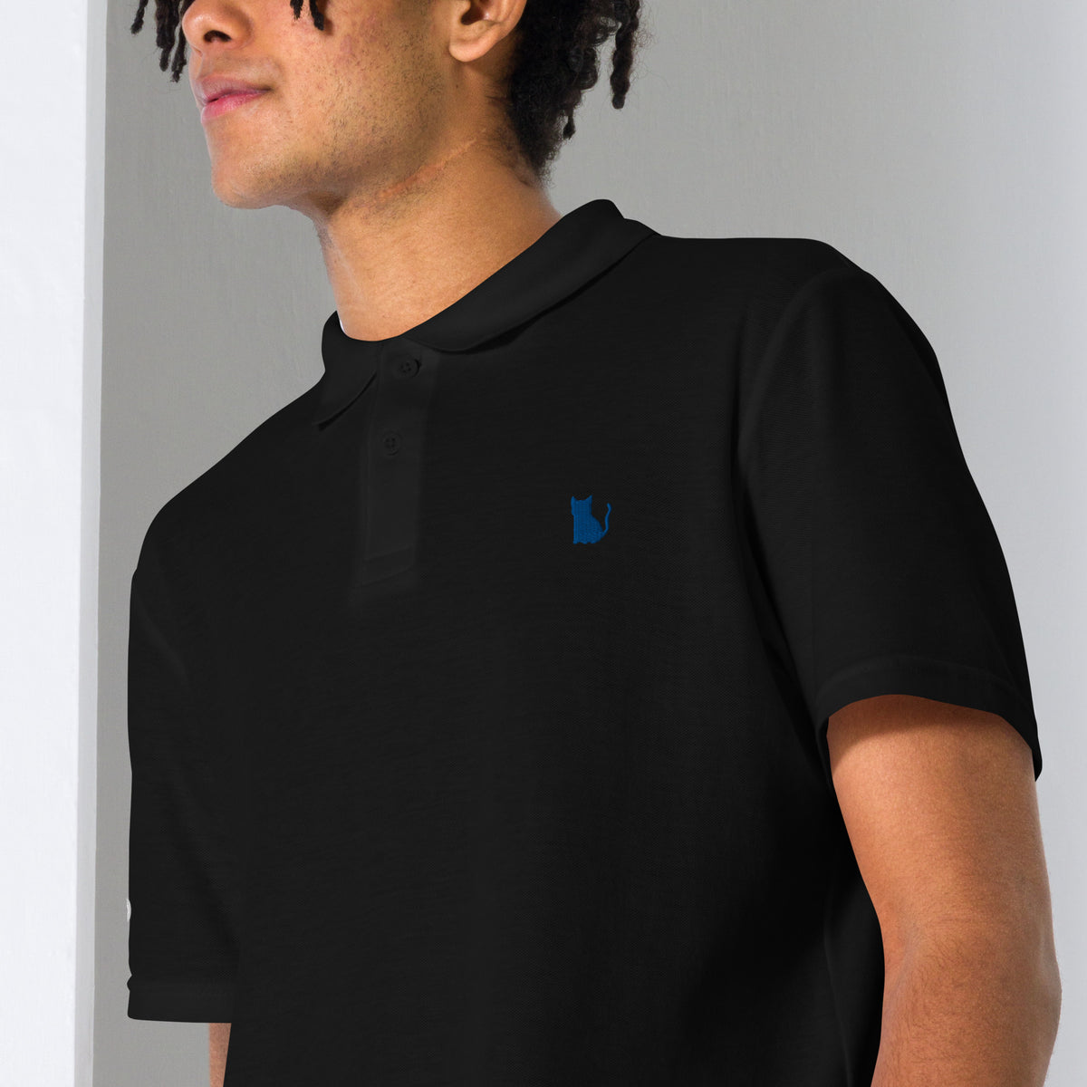 Magnifi Cat Silhouette - Unisex Polo Shirt (Signature Collection)