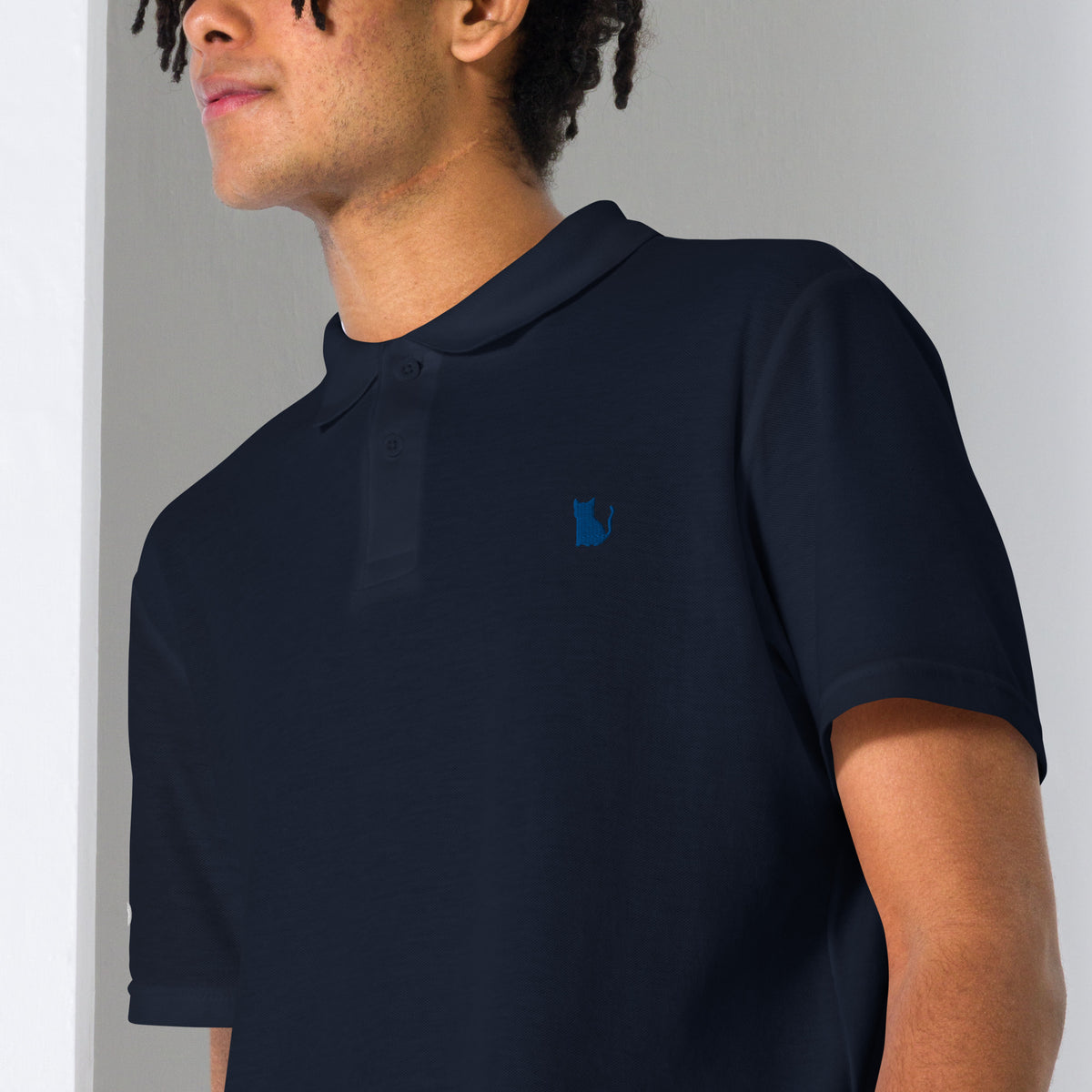 Magnifi Cat Silhouette - Unisex Polo Shirt (Signature Collection)