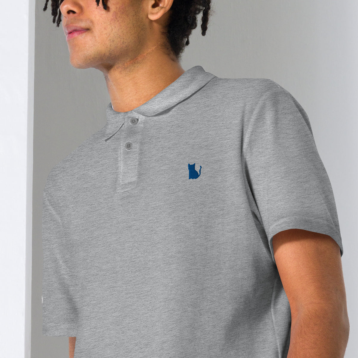 Magnifi Cat Silhouette - Unisex Polo Shirt (Signature Collection)