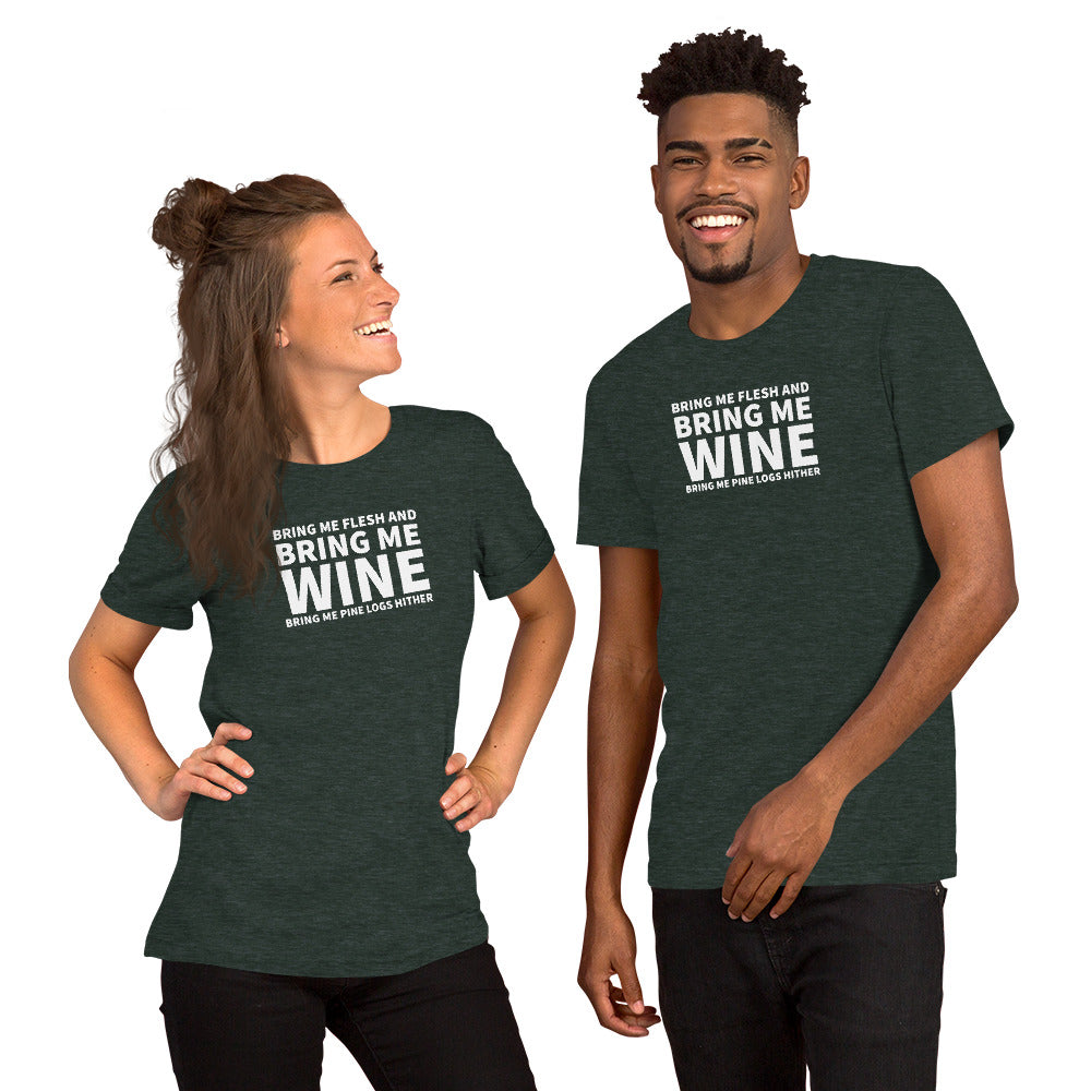 Bring me wine - Christmas Unisex T-shirt