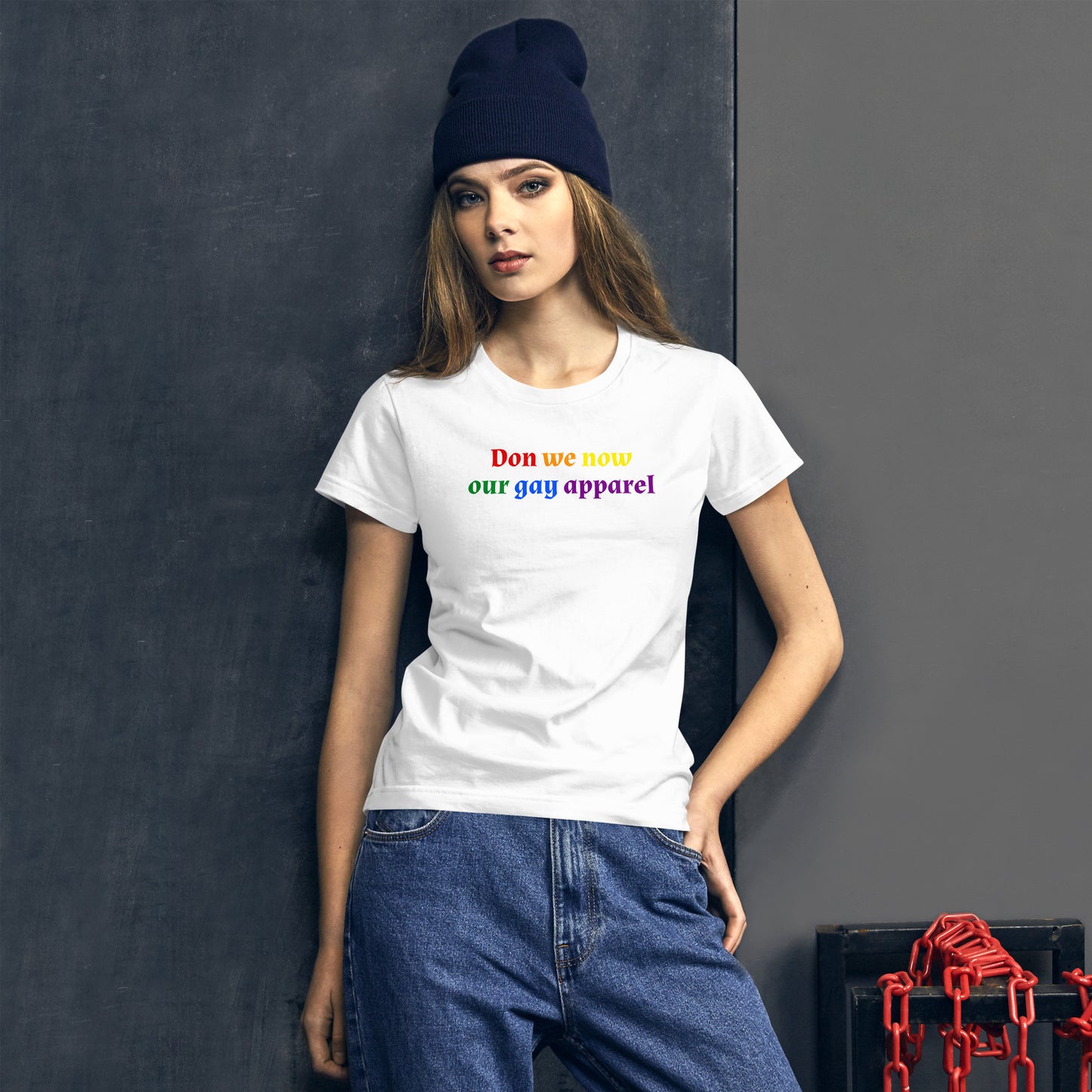 Don we now our gay apparel - Women's T-shirt