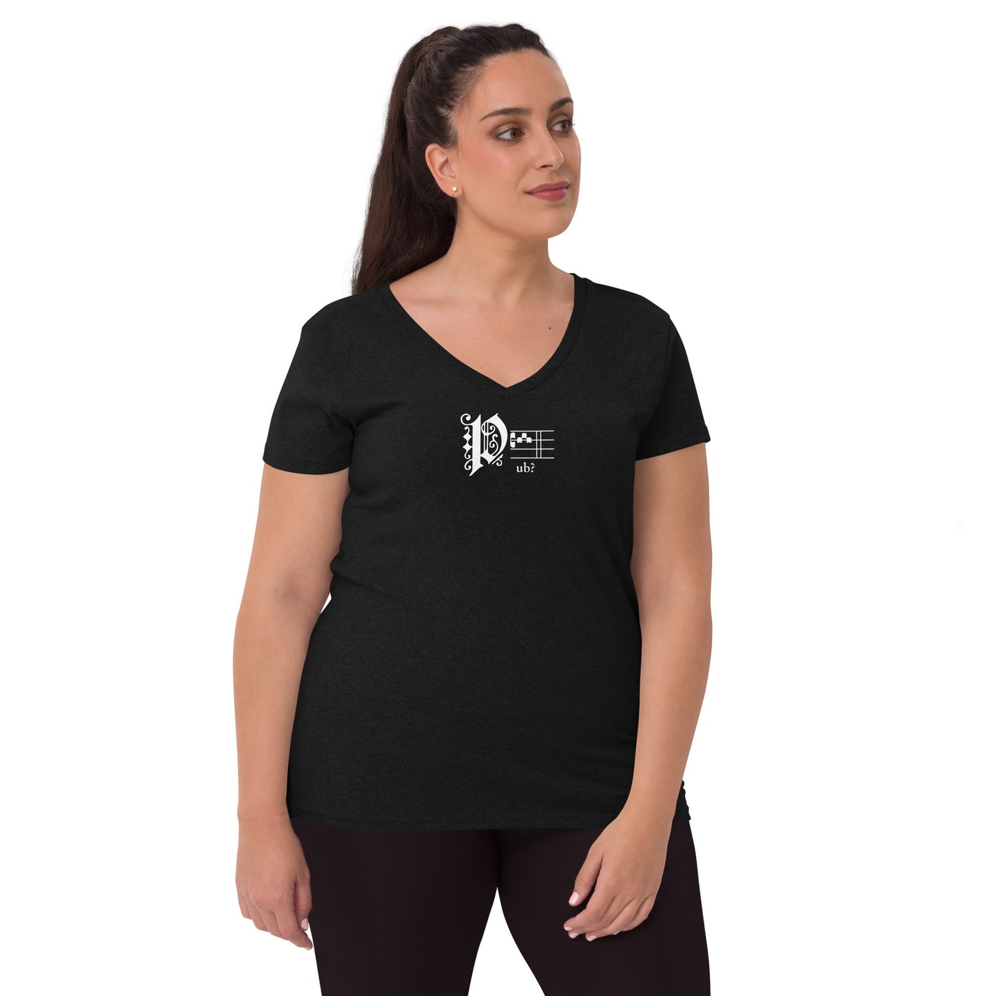 Pub? Women's V-neck T-Shirt