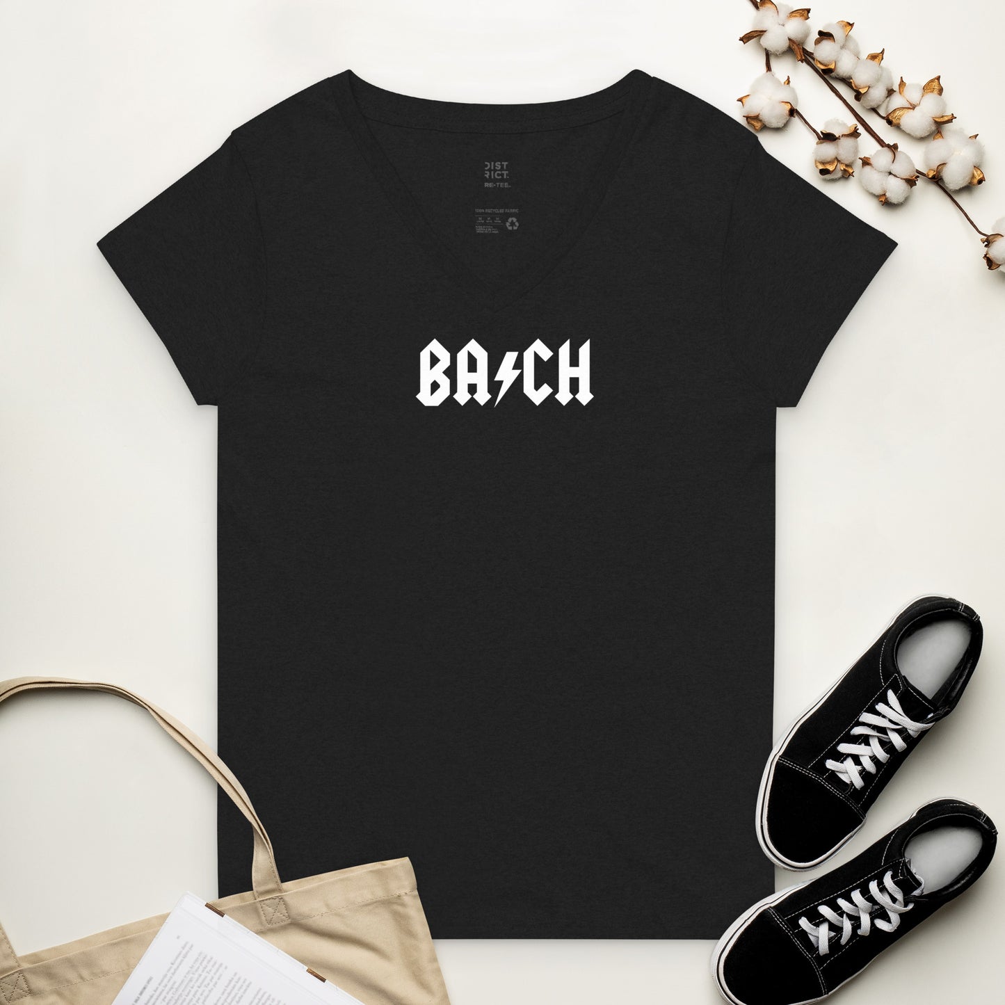 BA/CH Women's V-neck T-Shirt